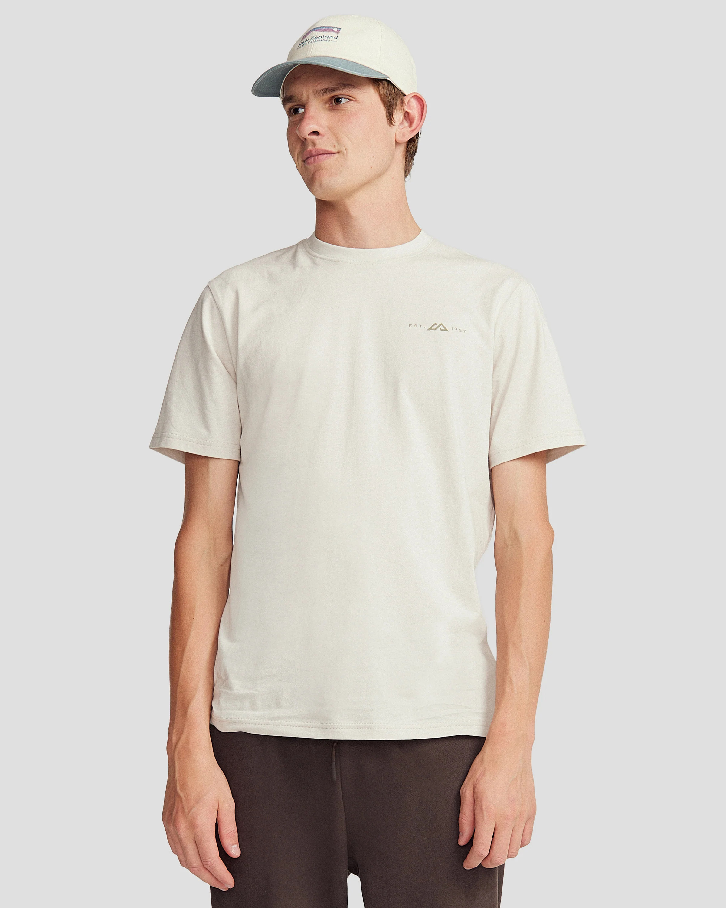 Men's 1987 Organic Cotton S/S Tee - White