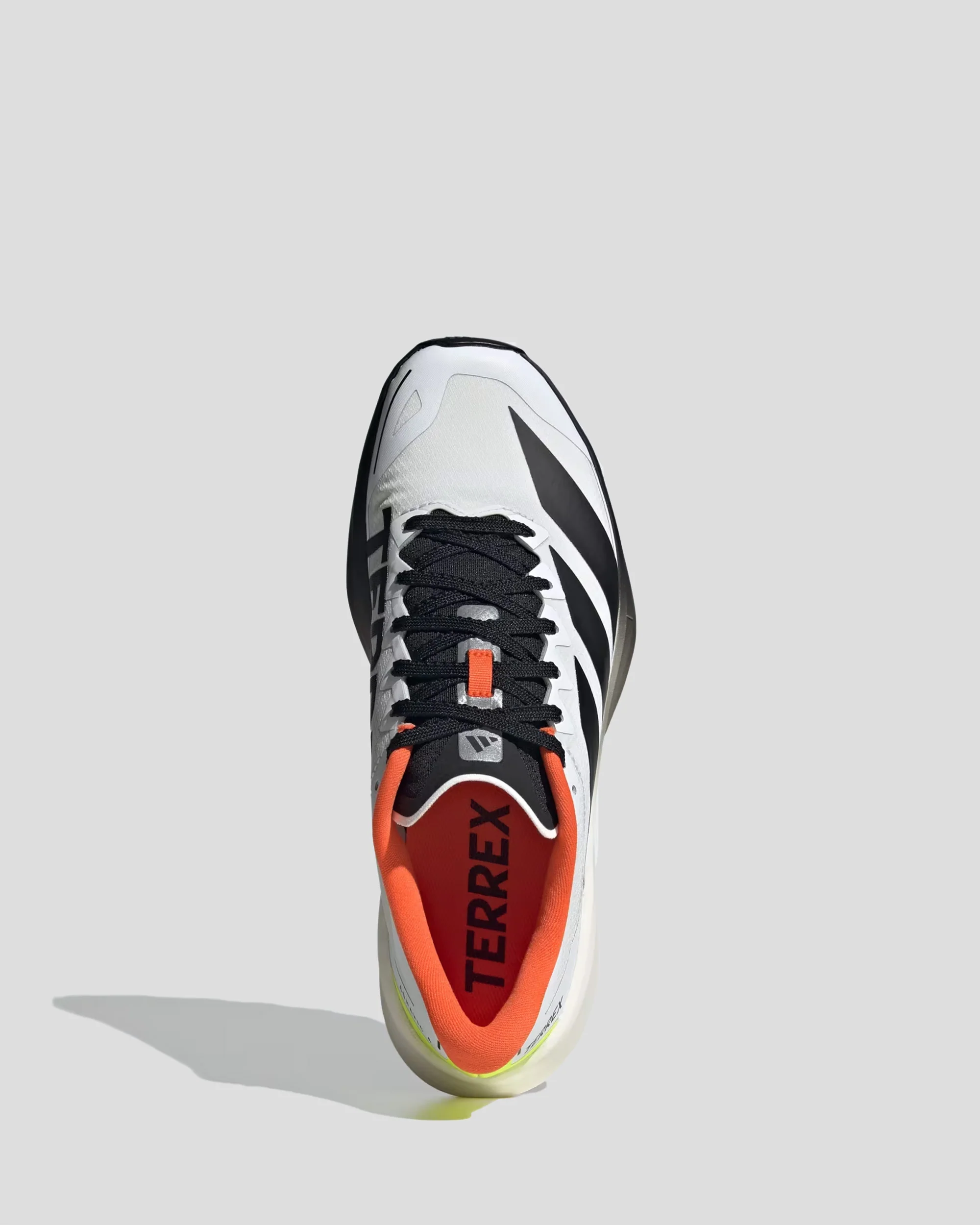 Men's Adidas Terrex Agravic 4 Trail Shoes - White/Core Black/Semi Impact Orange - Image 4