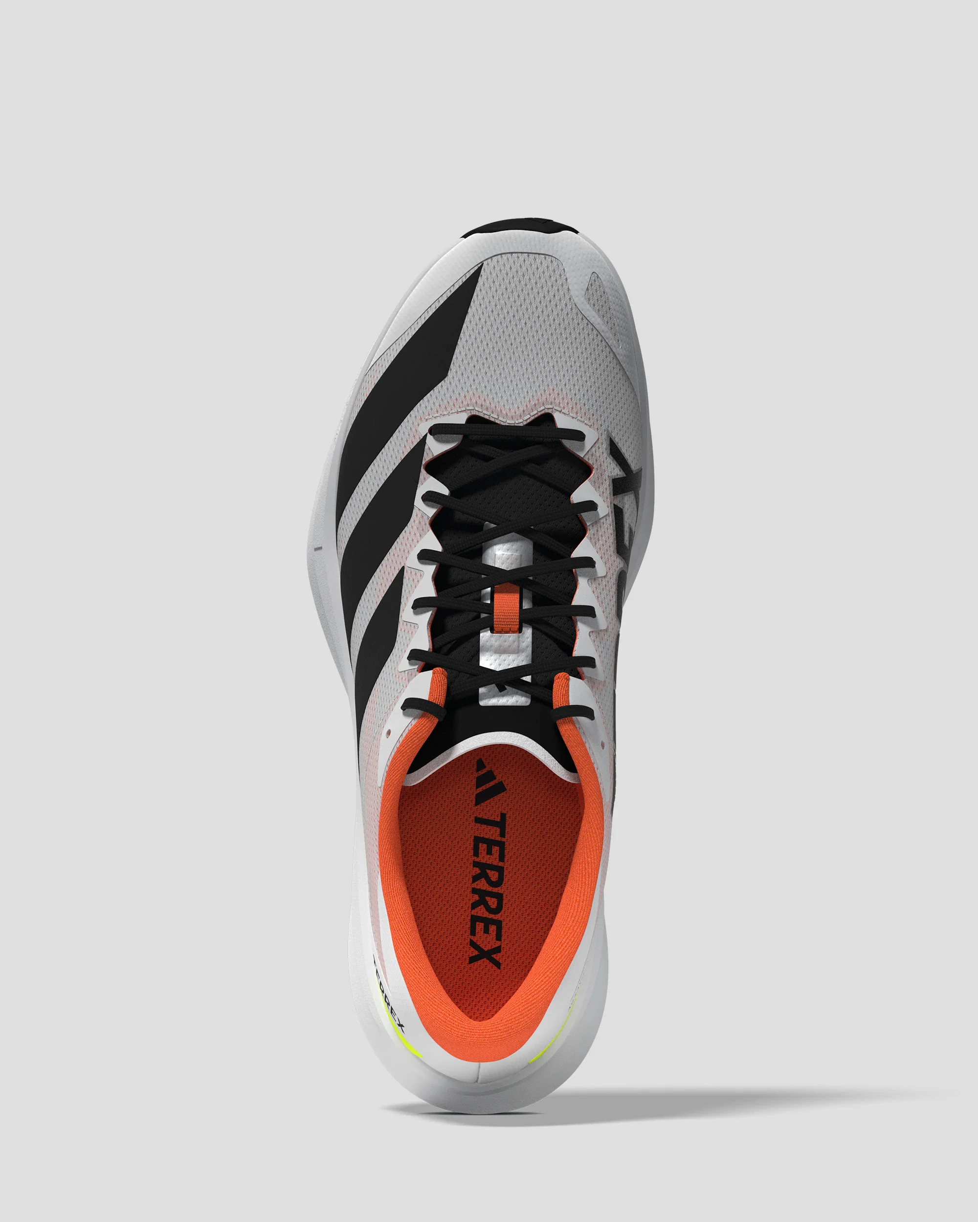 Women's Adidas Terrex Agravic 4 Trail Shoes - White/Core Black/Semi Impact Orange - Image 5