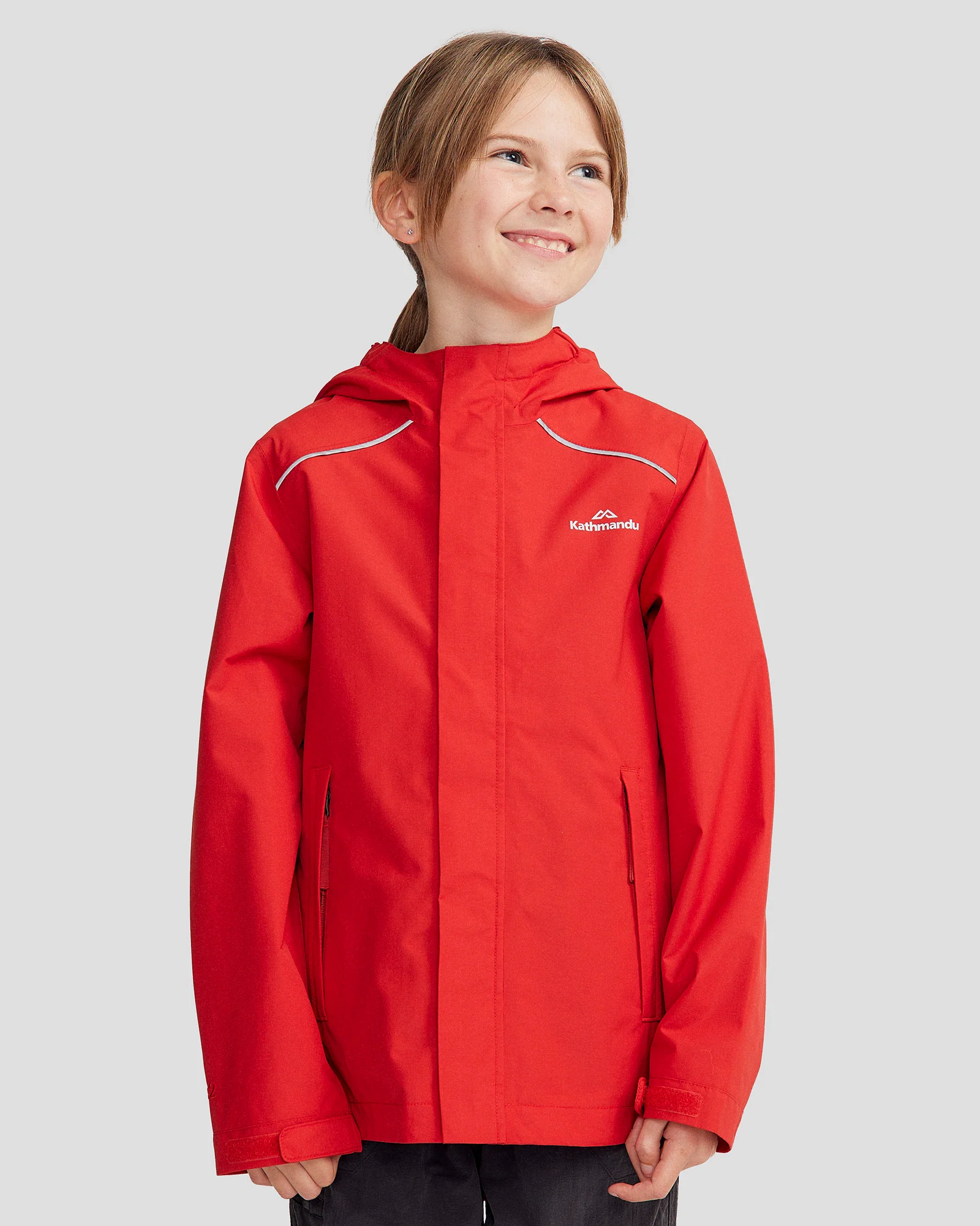 Youth Andulo 2L Rain Jacket - Spicy Chilli Pepper