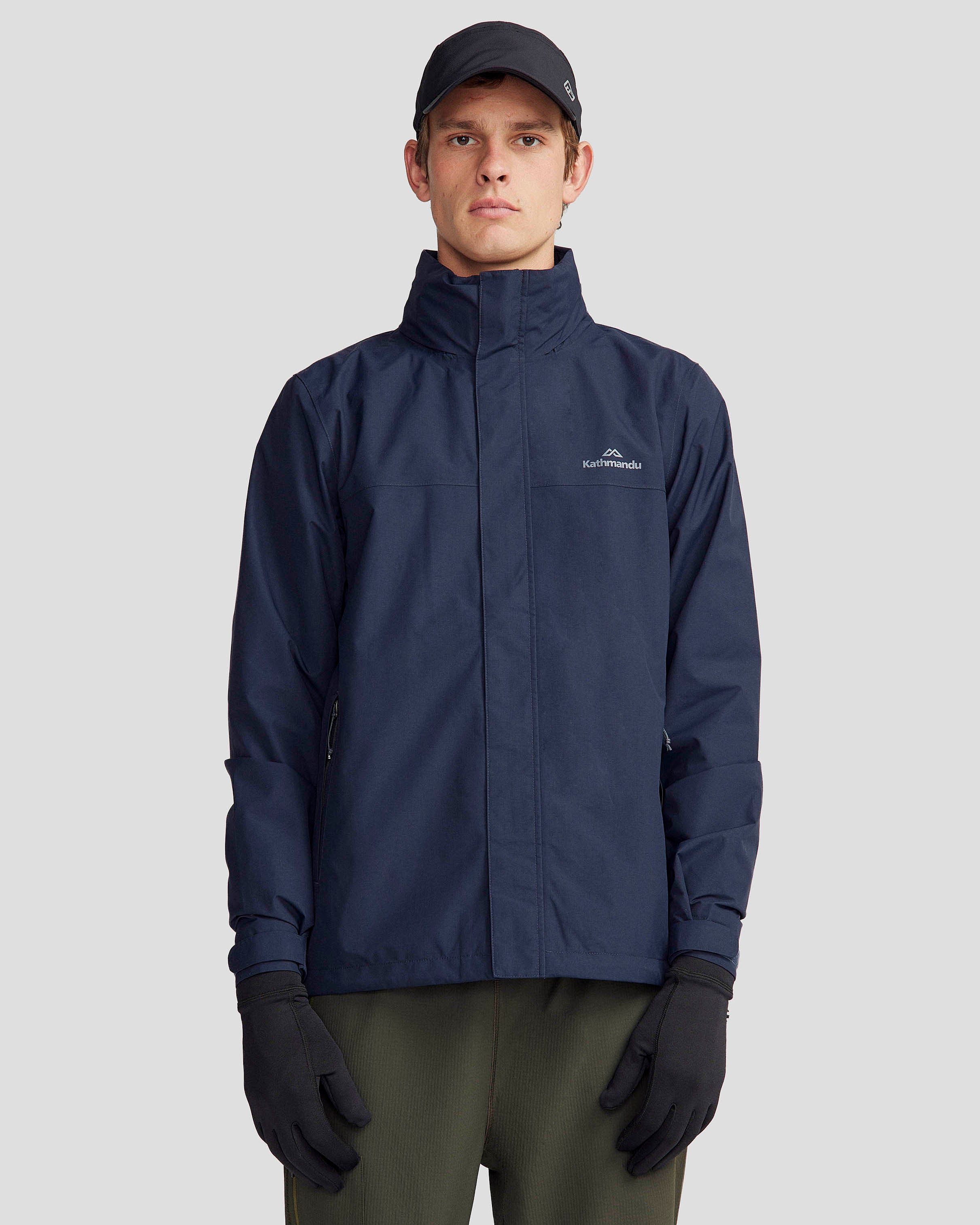 Men's Andulo 2-layer Rain Jacket - Pure Navy