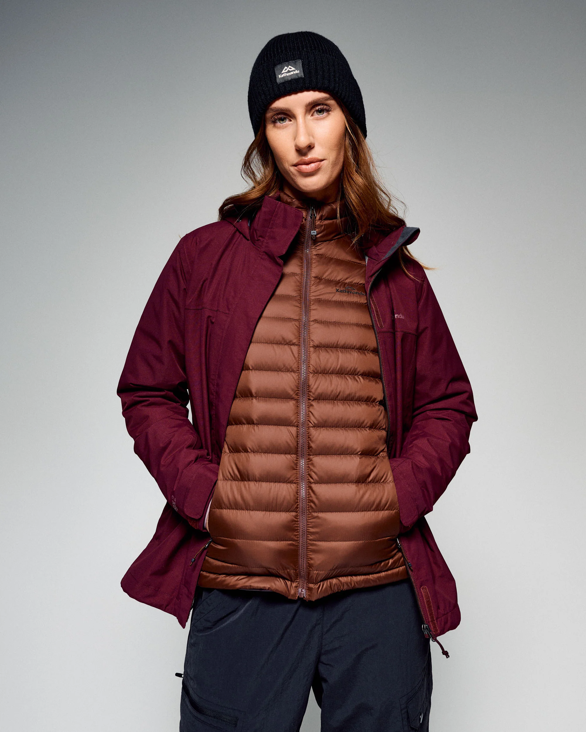 Women's Andulo Rain Jacket v3 - Mulberry