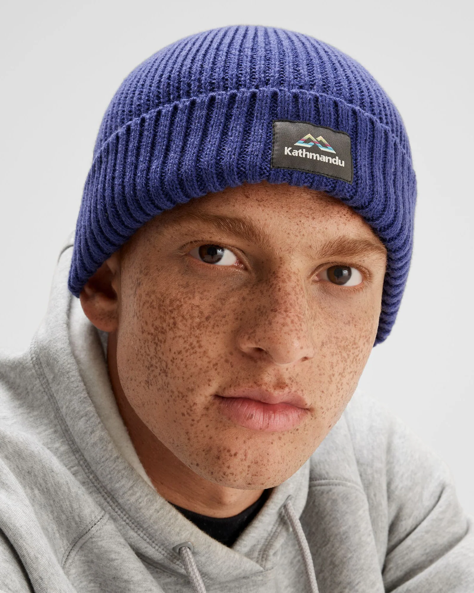 Kathmandu Badge Beanie - Horizon Line - Image 2