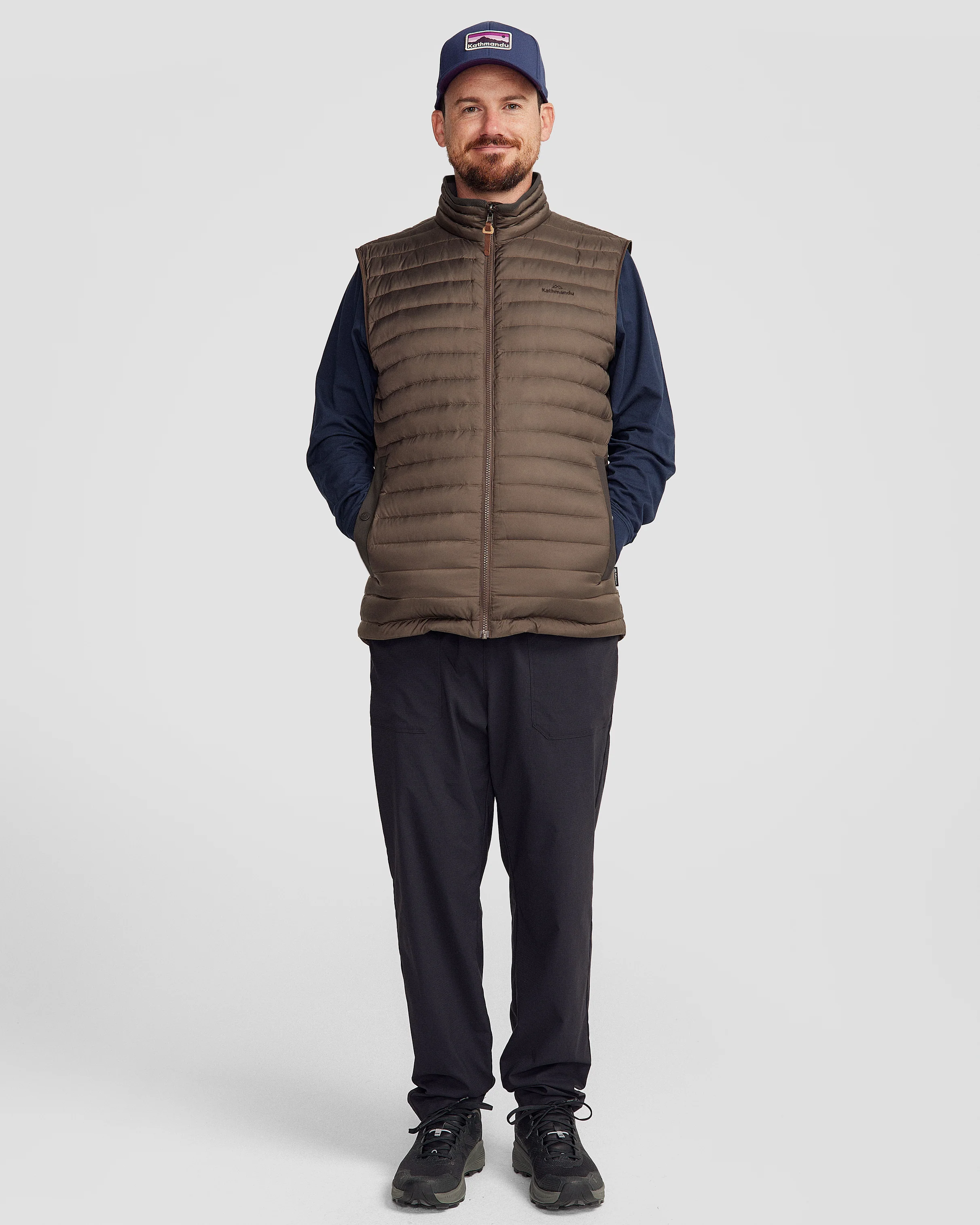 Men's Benmore 5-in-1  Jacket v2 - Cold Brew/Trail - Image 4
