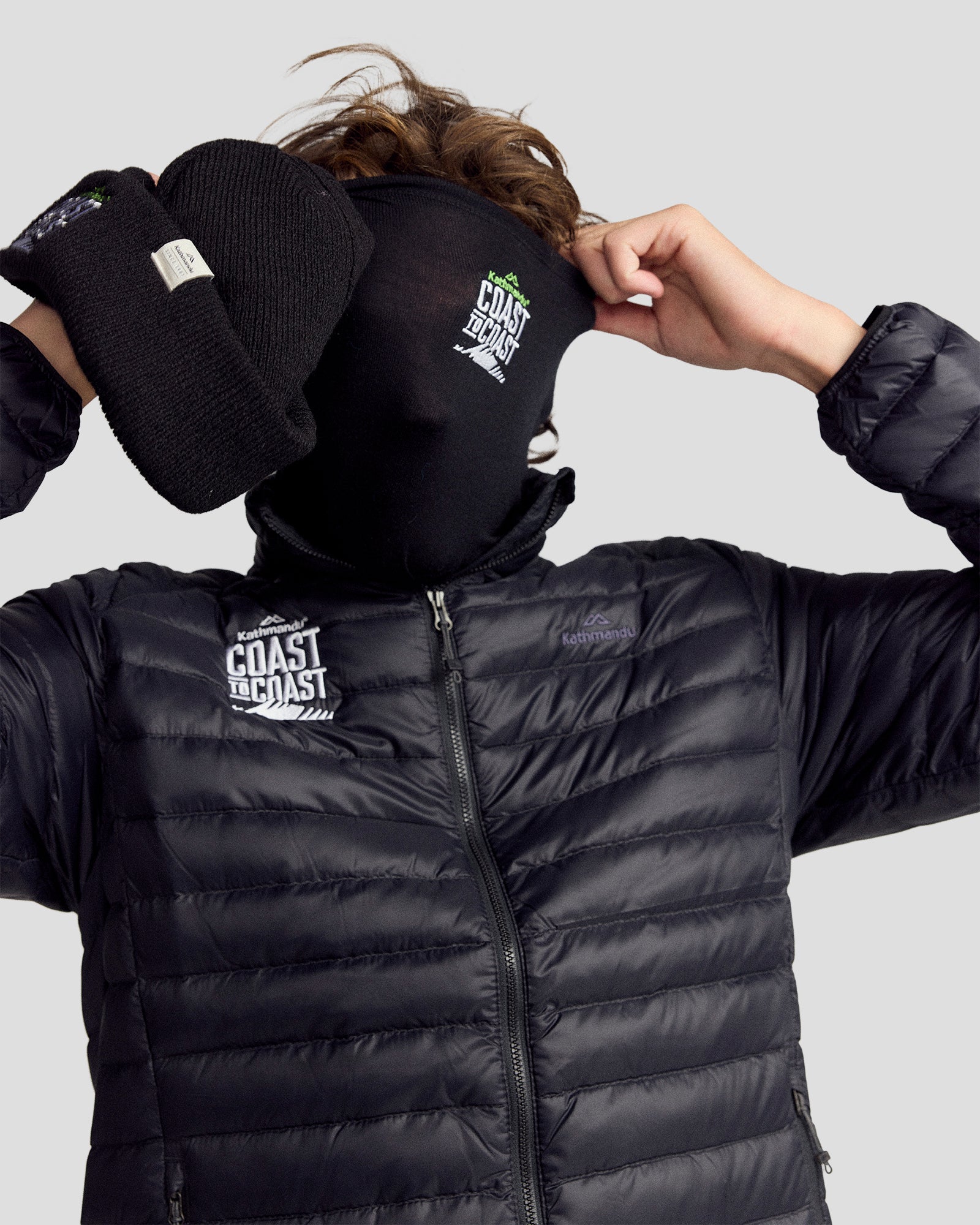 Coast To Coast - Core Spun Neck Gaiter - Black - Image 4
