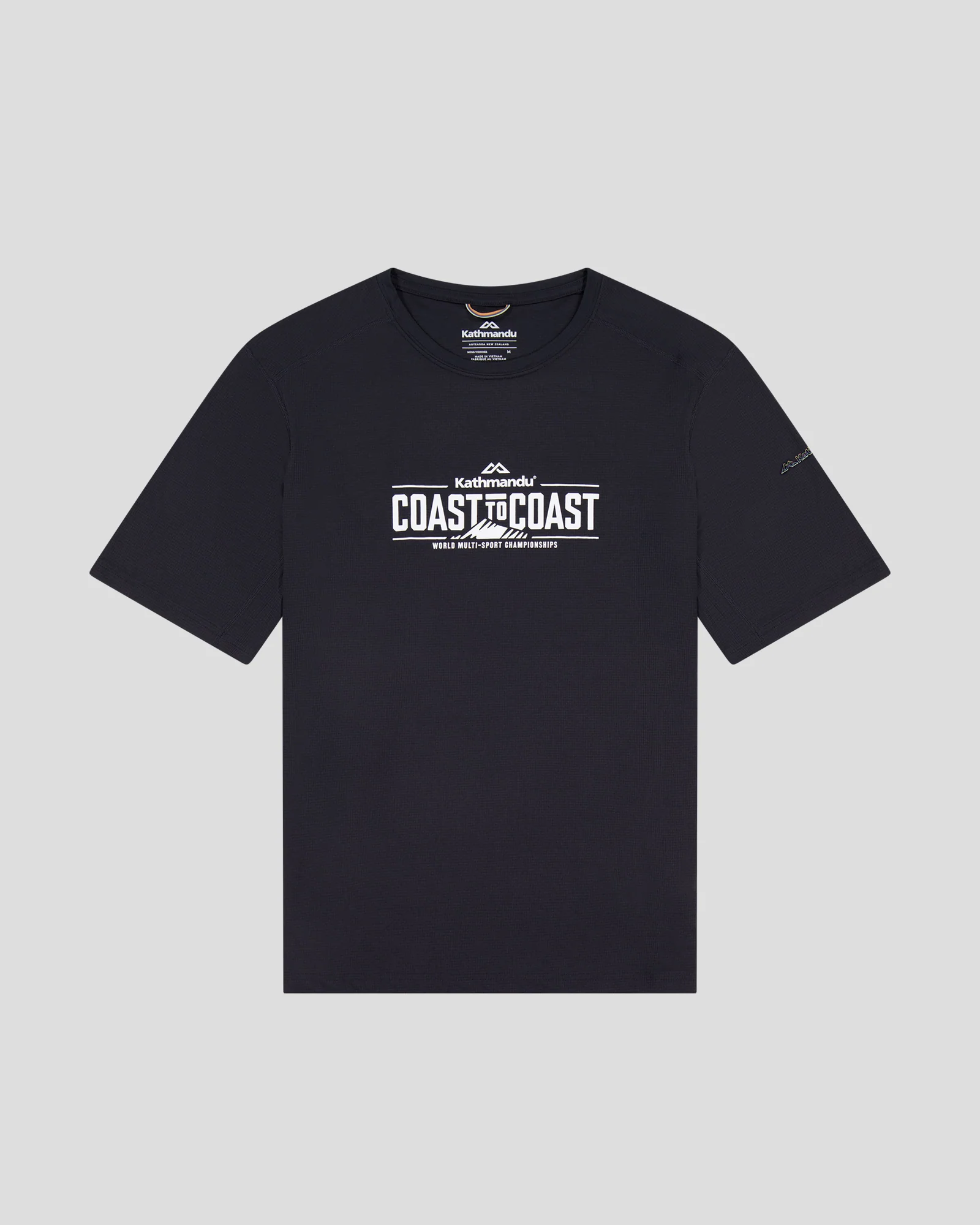 Coast To Coast - Men's Seeker Tee - Black Stingray - Image 3