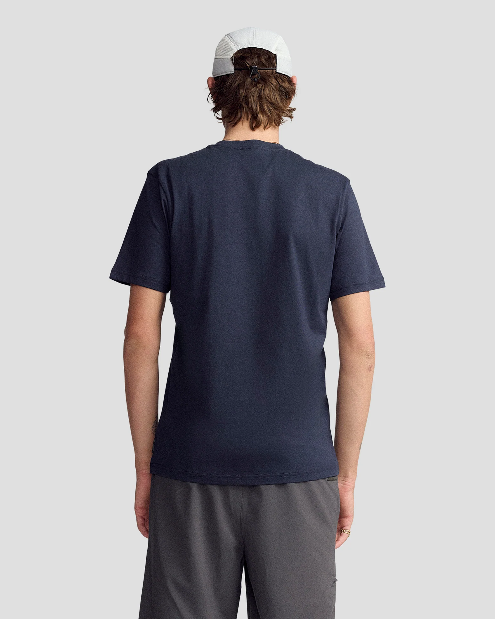 Coast To Coast - Men's Solid Organic Cotton Tee - Navy Sea - Image 5