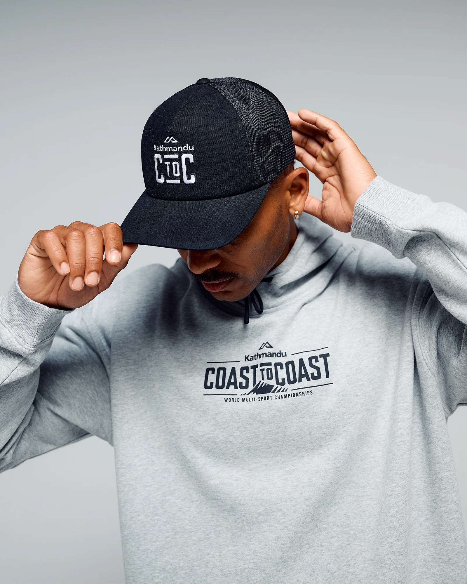 Coast To Coast - Trucker Cap - Black Stingray - Image 2