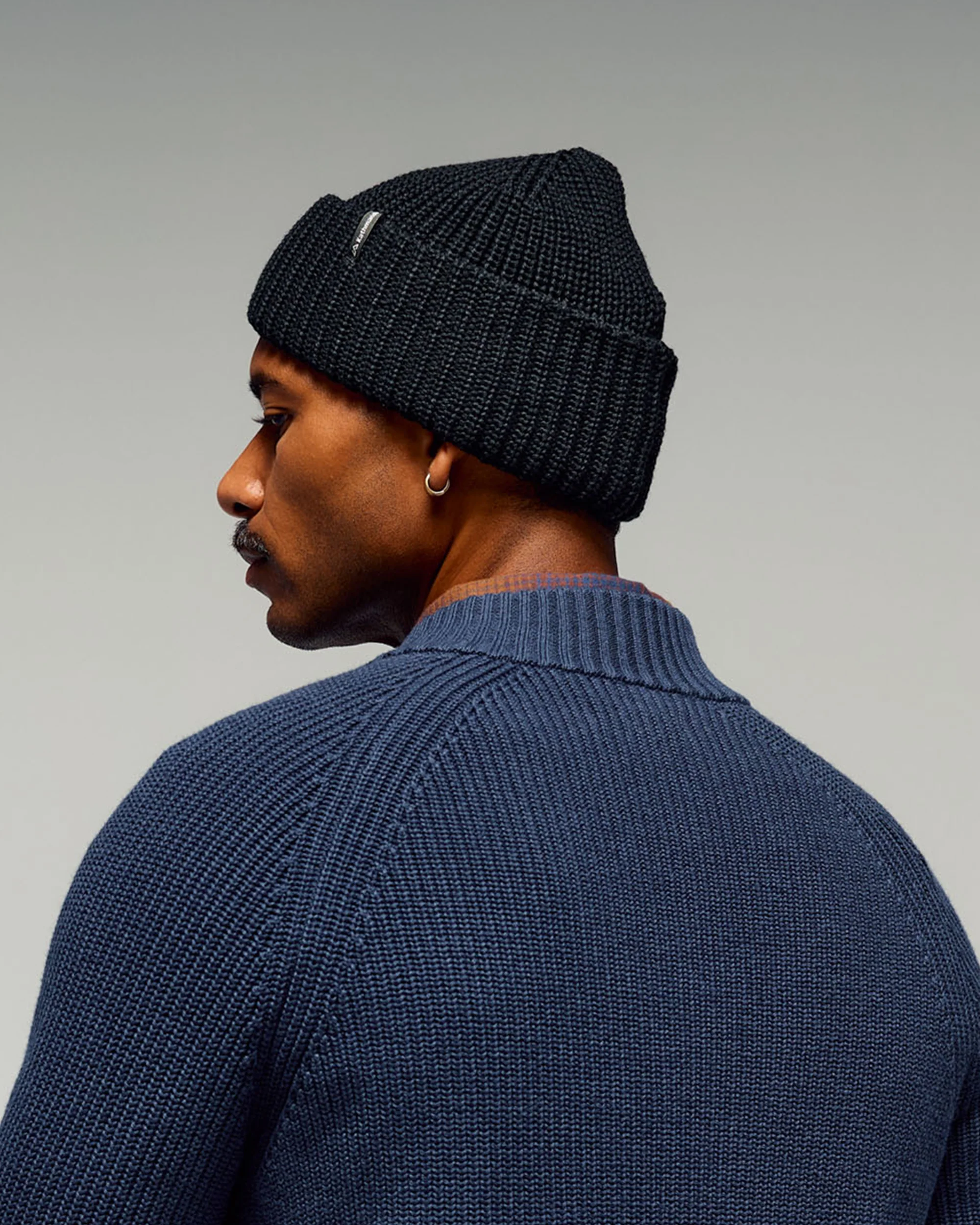 Chunky Beanie - Black Stingray - Image 2