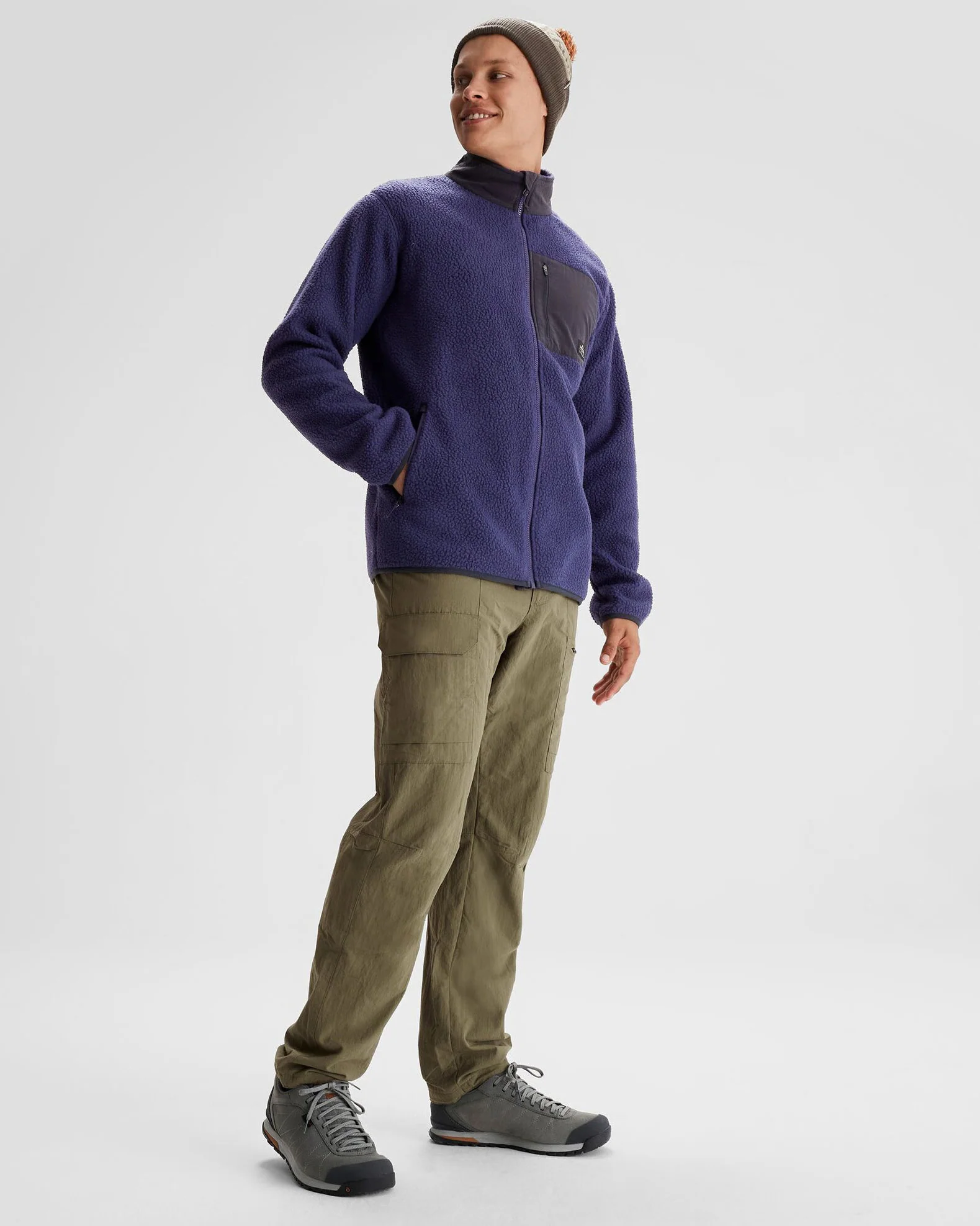 Men's Co-Z High Pile Jacket - Dark Horizon