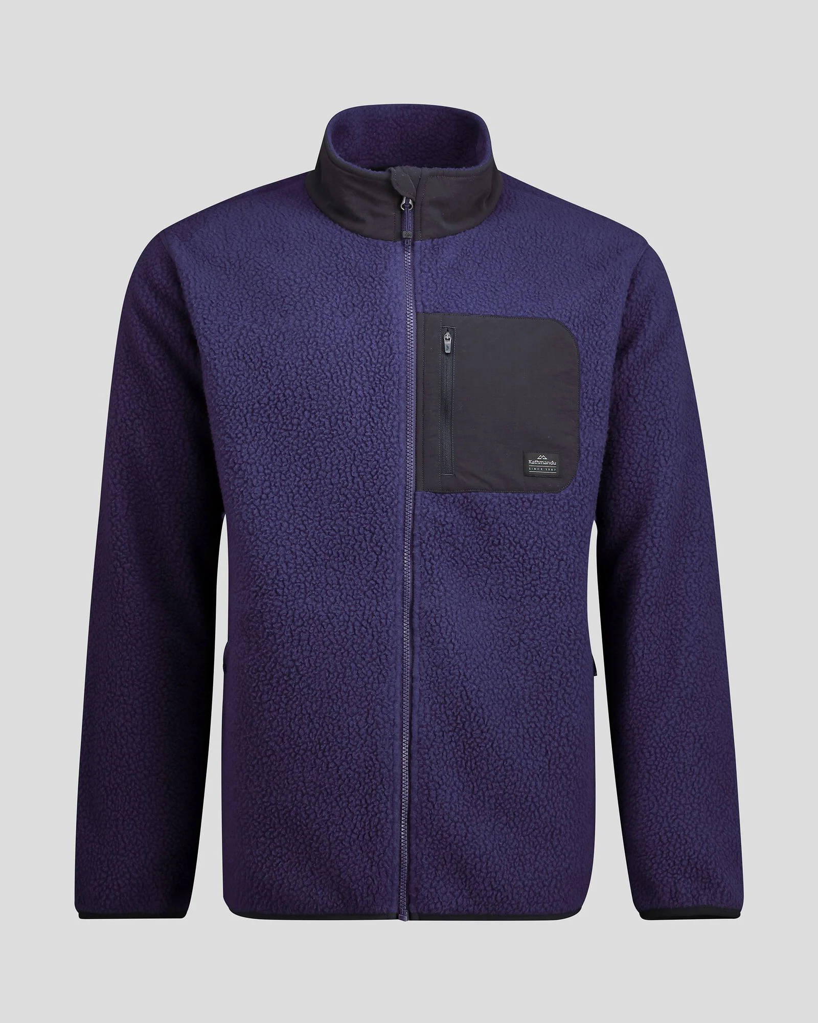 Men's Co-Z High Pile Jacket - Dark Horizon - Image 4