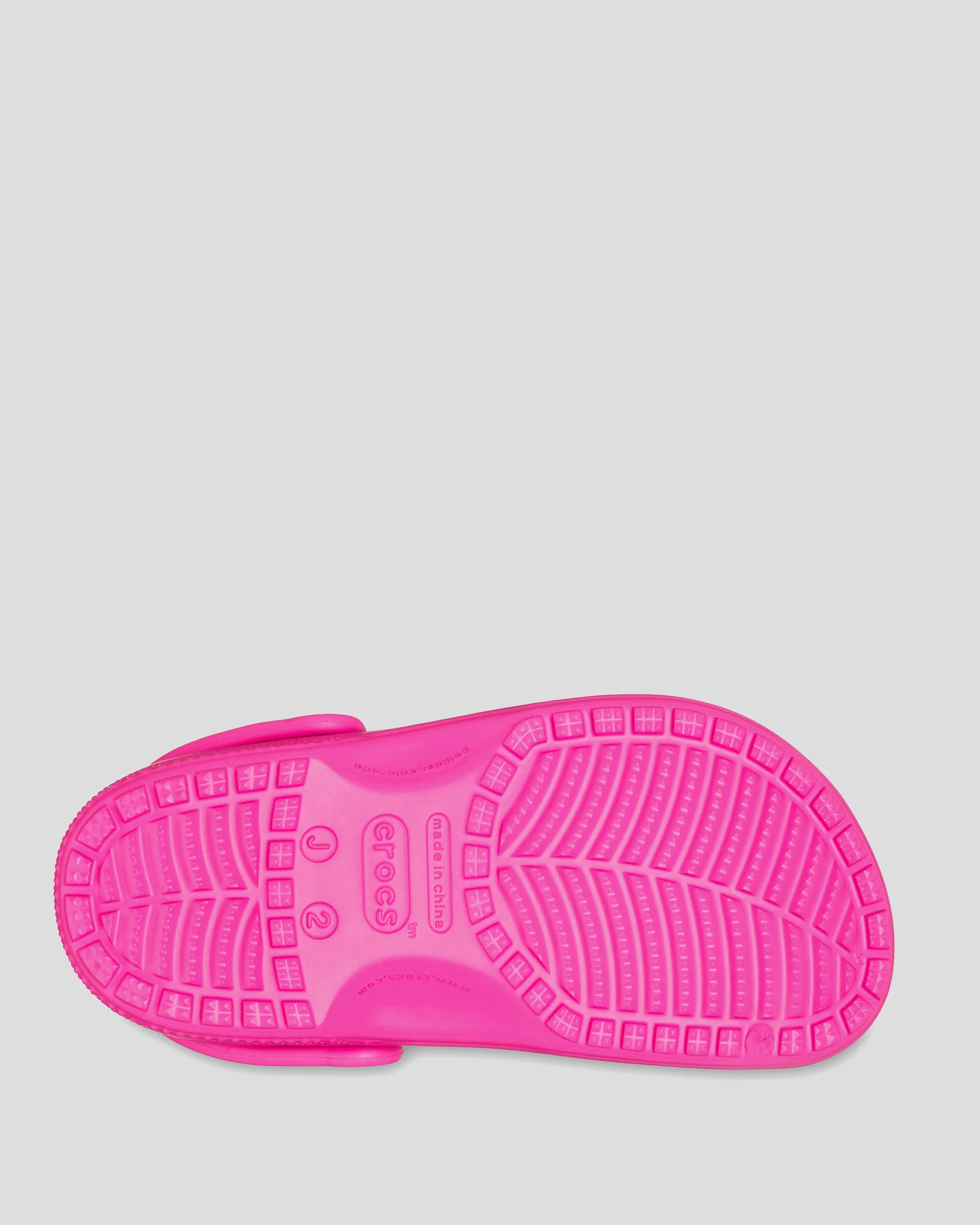 Kids' Classic Clog Crocs - Pink Crush - Image 5