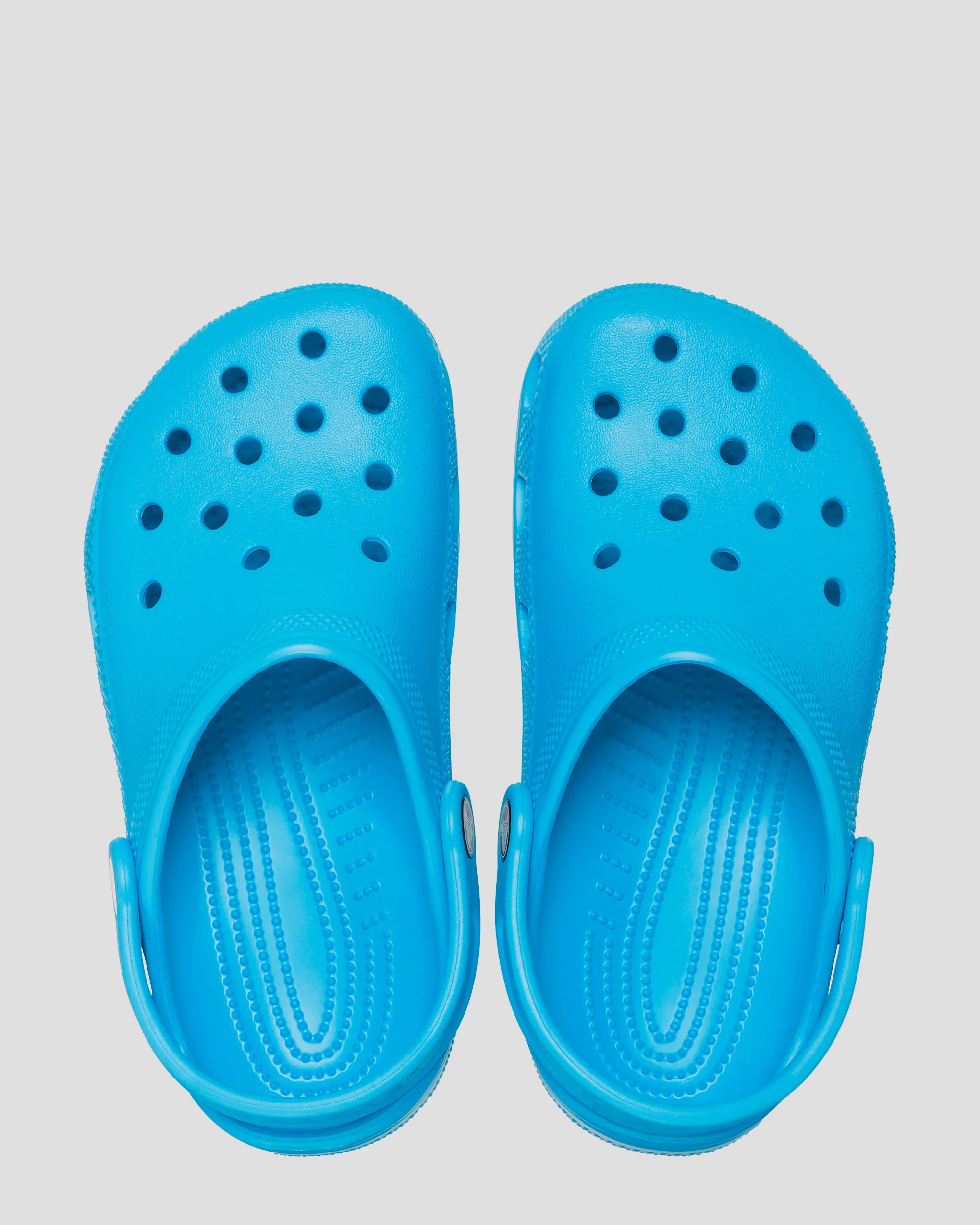 Kids' Classic Clog Crocs - Venetian Blue - Image 4