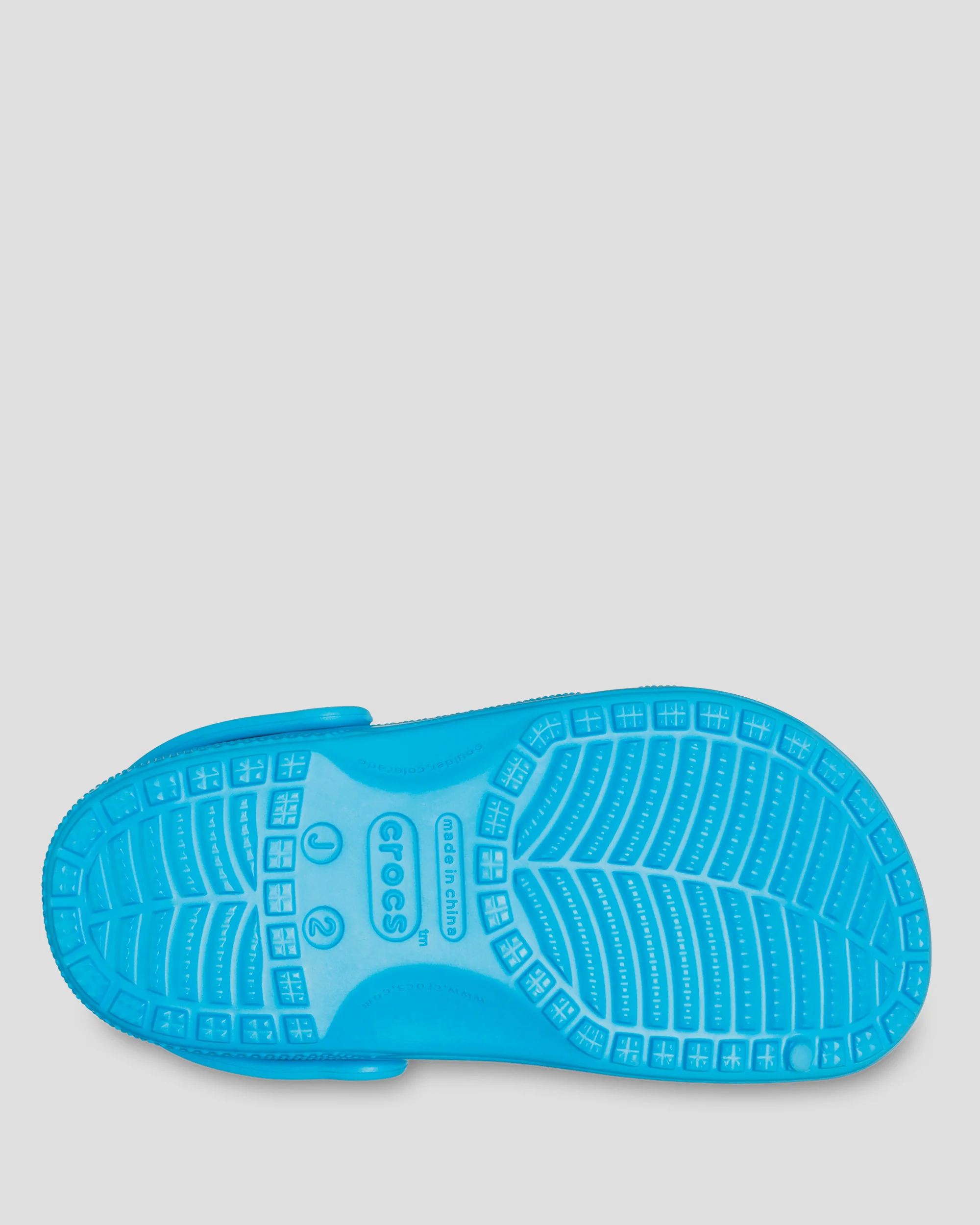 Kids' Classic Clog Crocs - Venetian Blue - Image 6