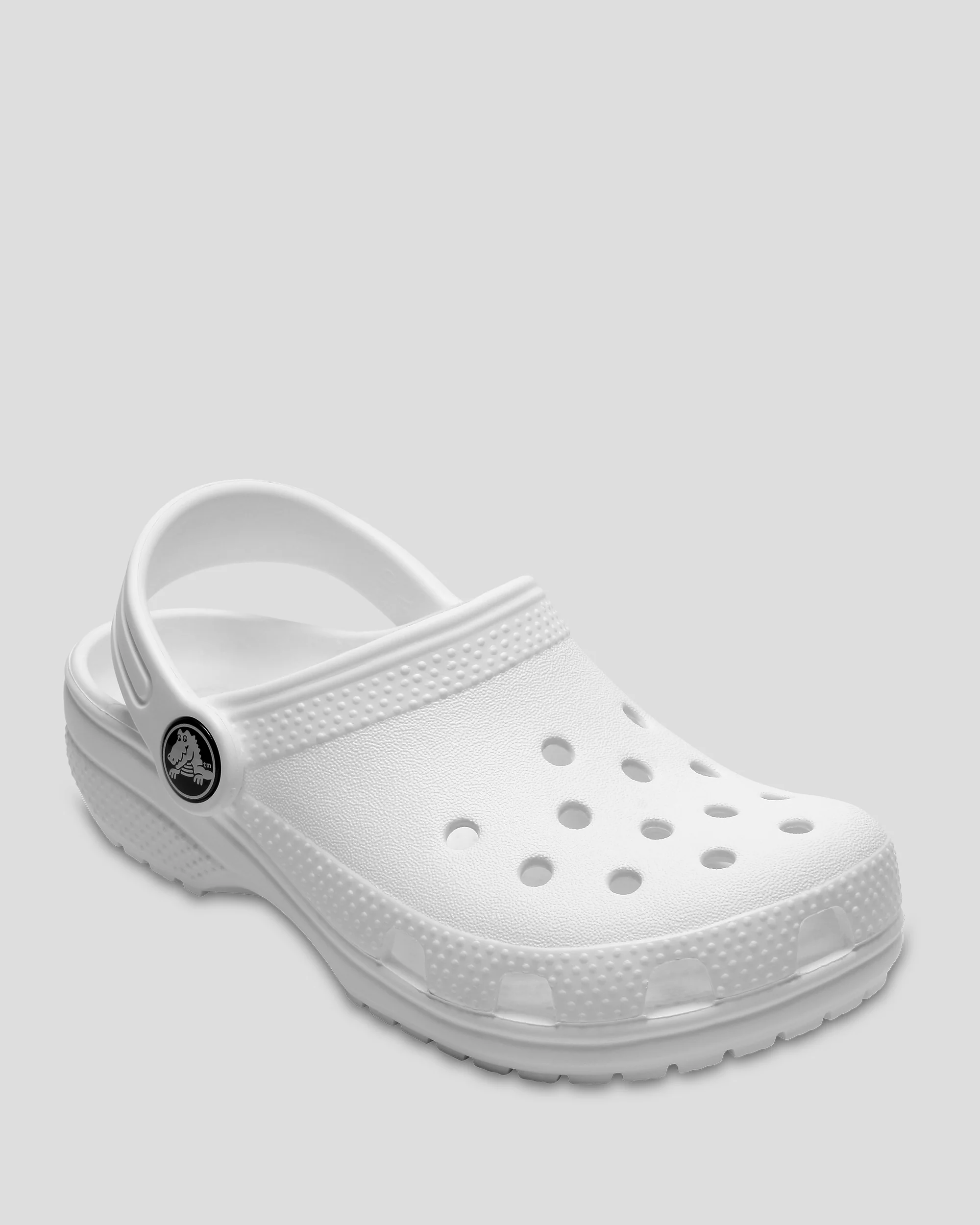 Kids' Classic Clog Crocs - White - Image 2