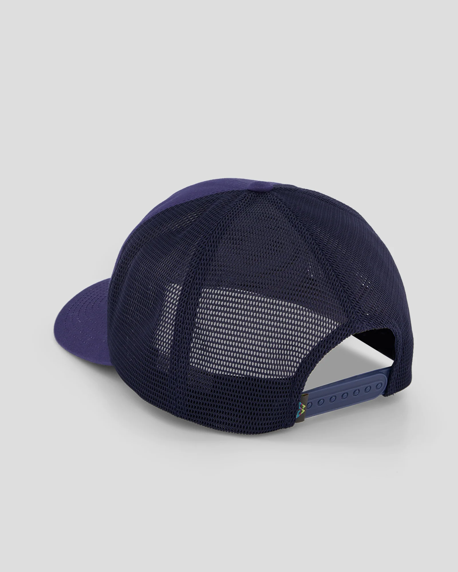 Embroidered Trucker Cap - Pure Navy - Image 4