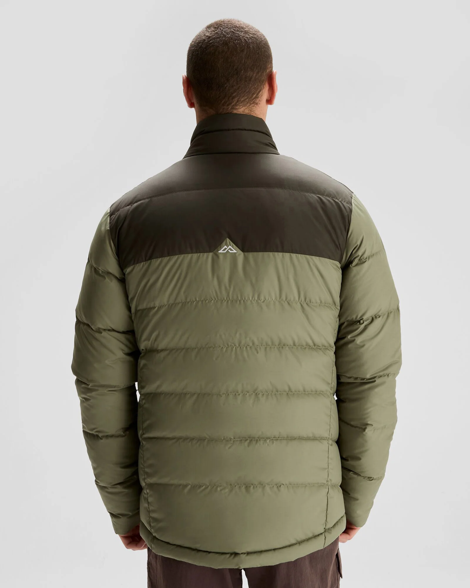 Men's Epiq Down Jacket - Beech/Dark Moss - Image 4