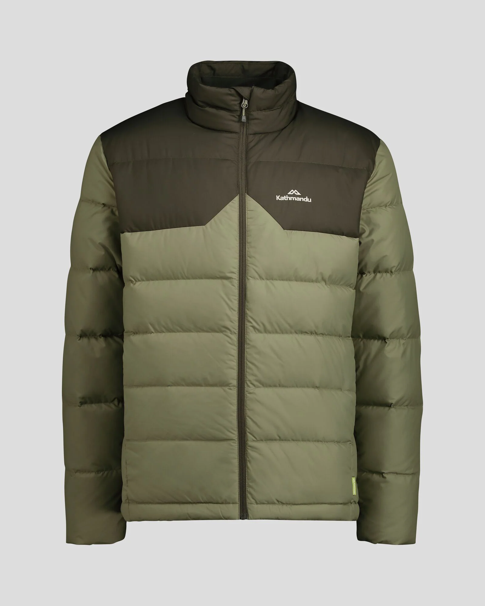 Men's Epiq Down Jacket - Beech/Dark Moss - Image 9