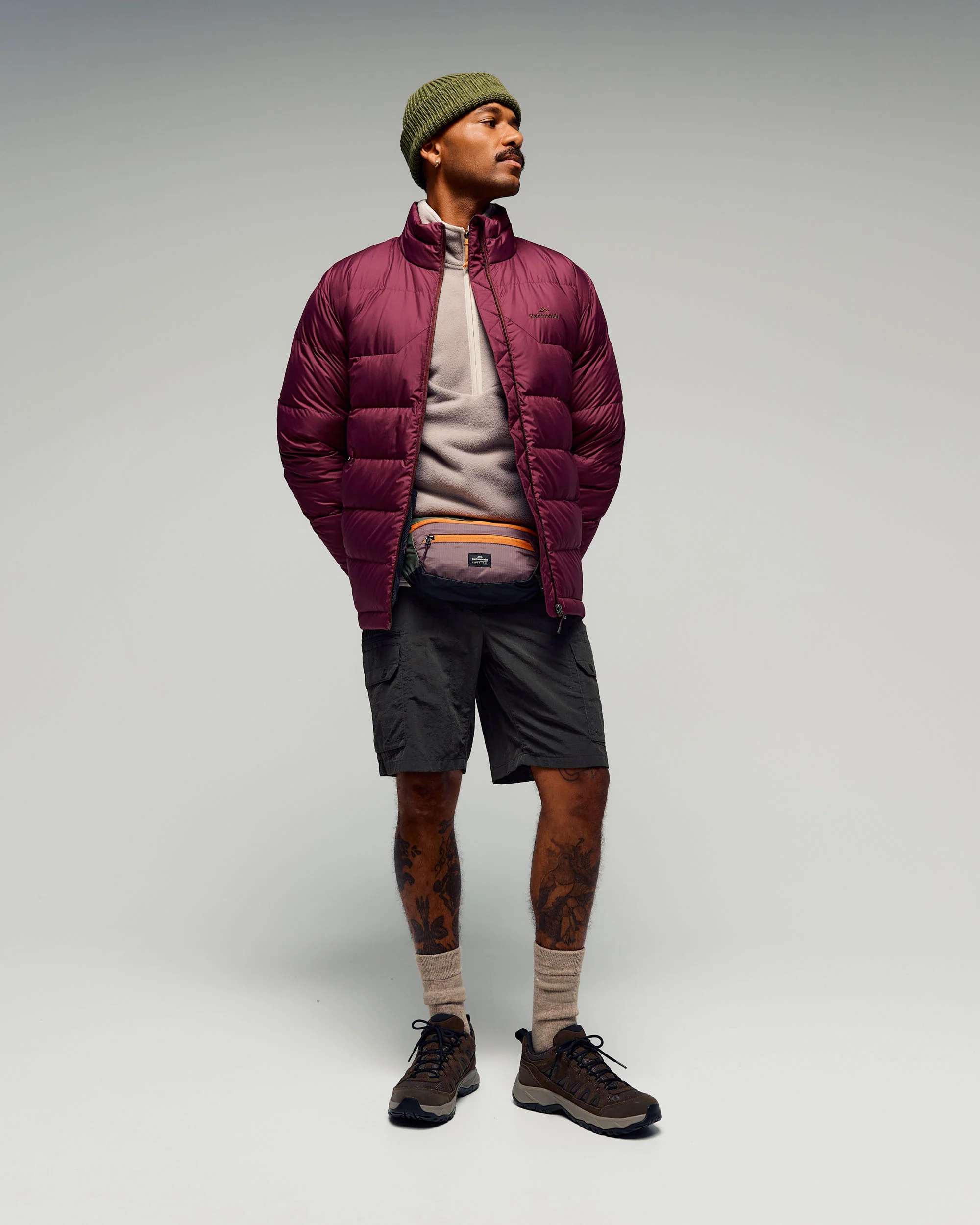 Men's Epiq Down Jacket - Mulberry - Image 4