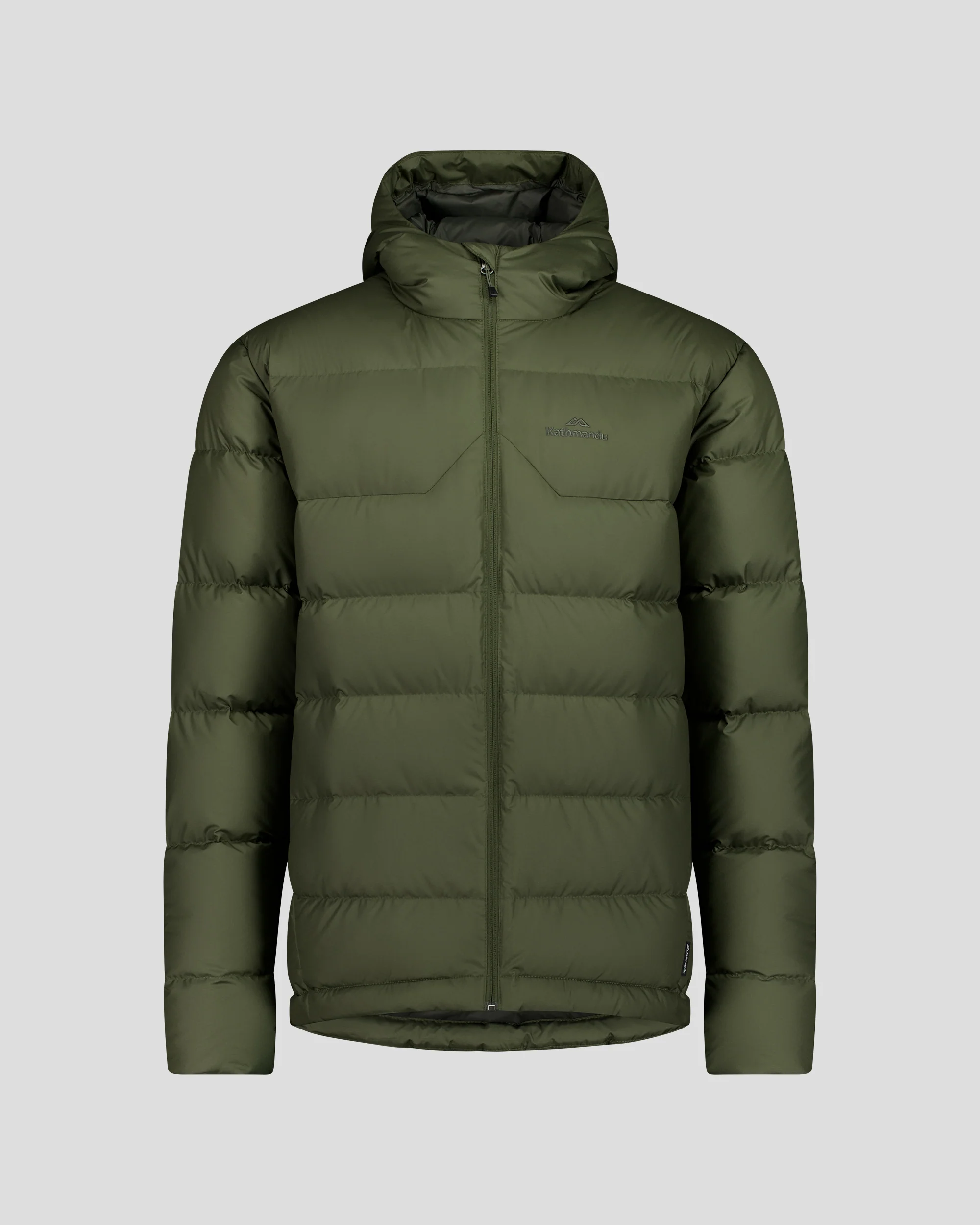 Men's Epiq Hooded Down Jacket - Light Moss - Image 6