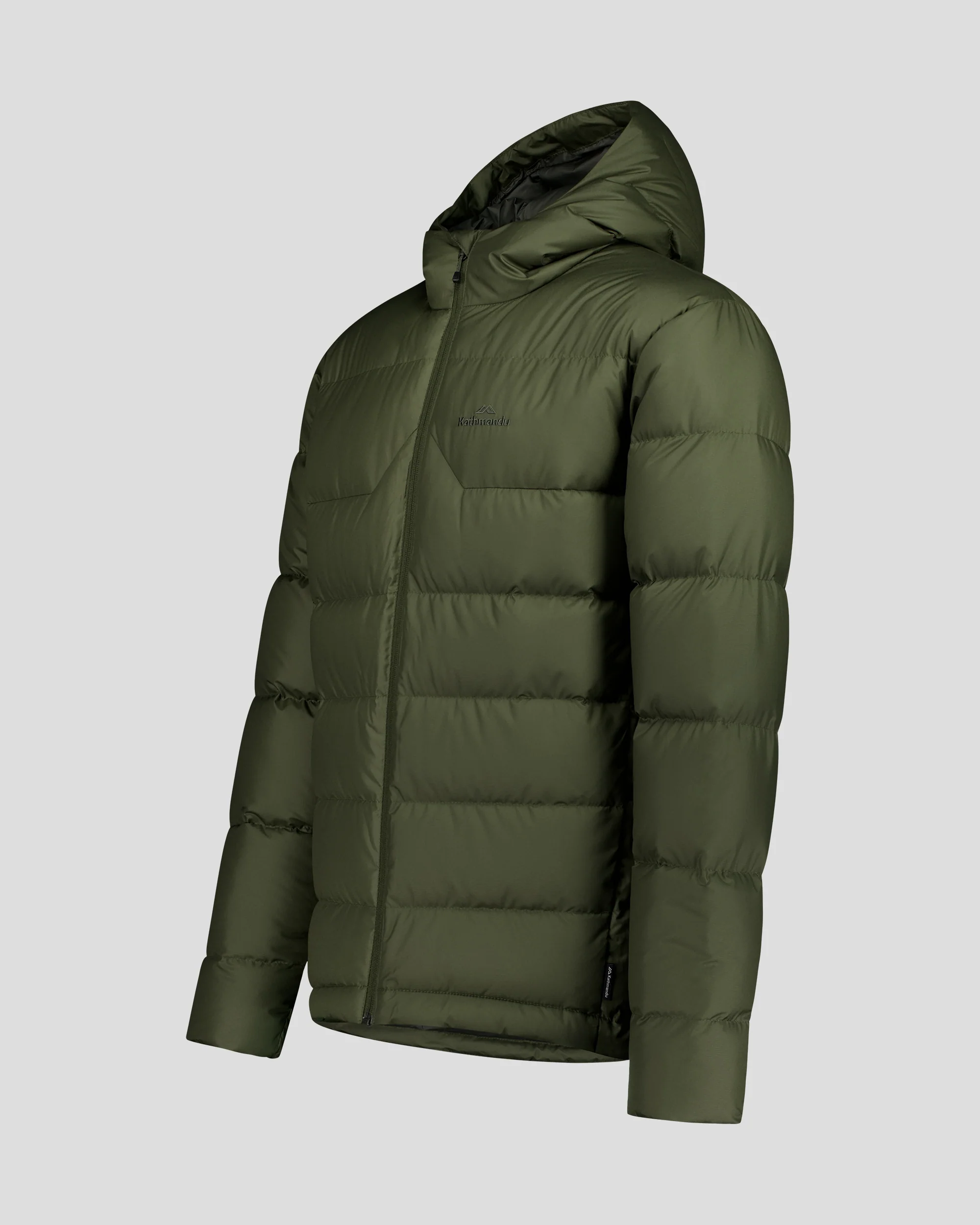 Men's Epiq Hooded Down Jacket - Light Moss - Image 7