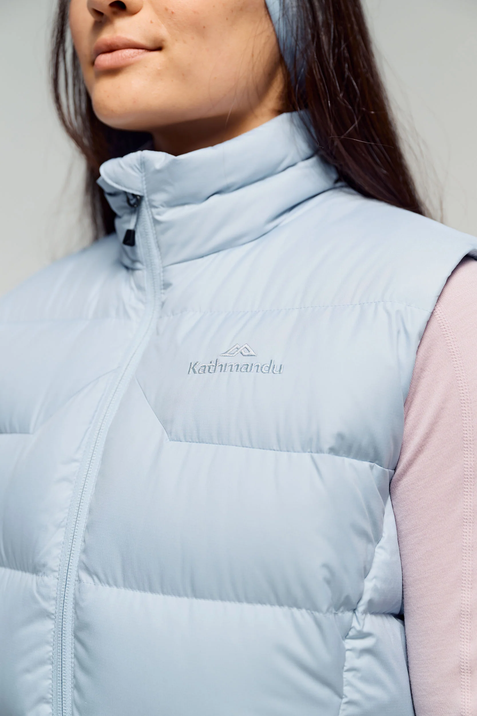 Women's Epiq Down Vest - Tech Blue - Image 4