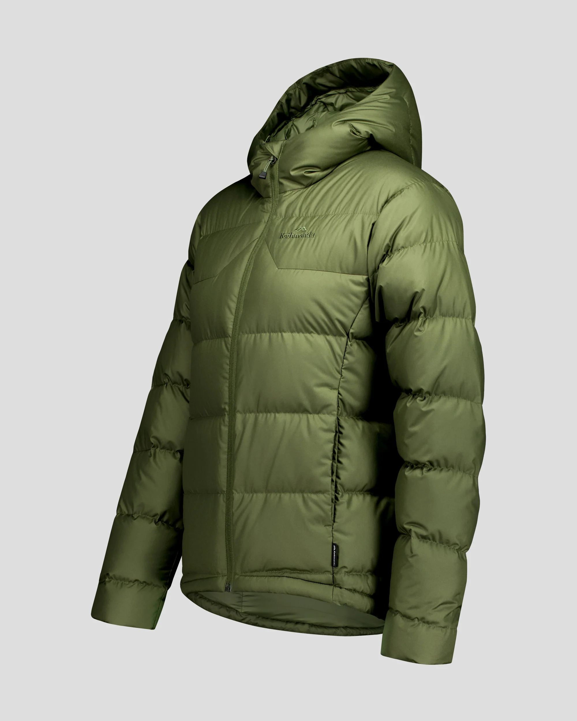 Women's Epiq Hooded Down Jacket -  Light Moss - Image 8