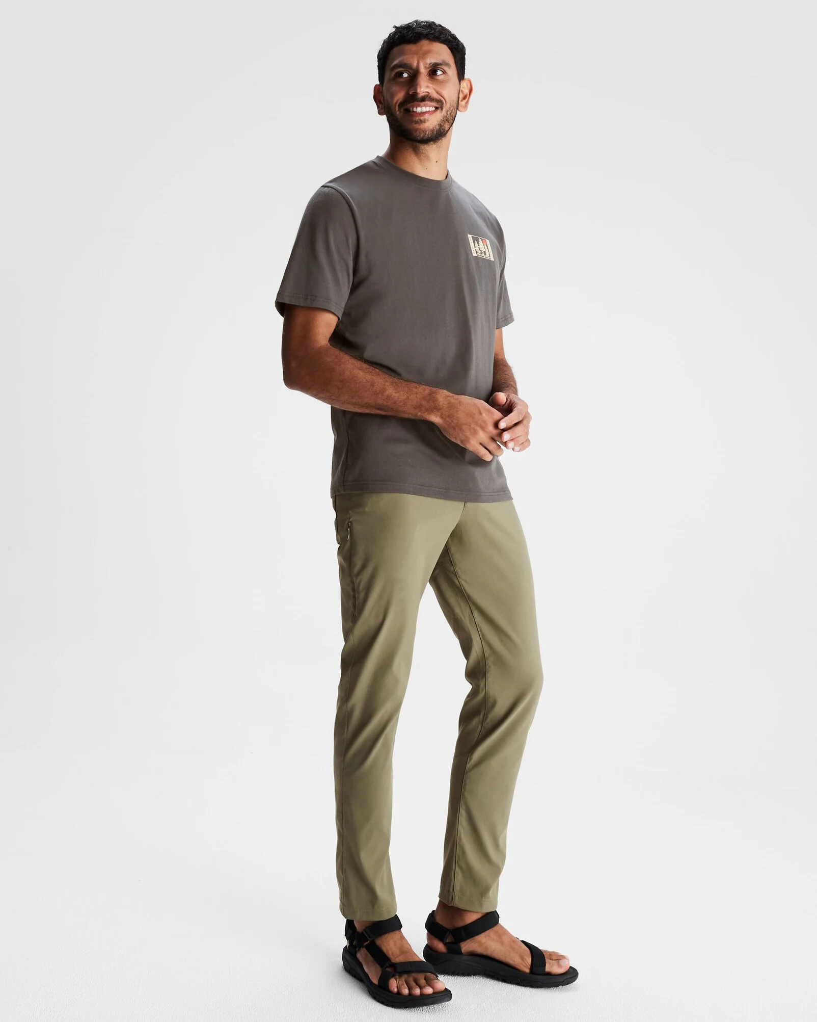 Men's Explore Nature Organic Cotton T-shirt - Shale - Image 2