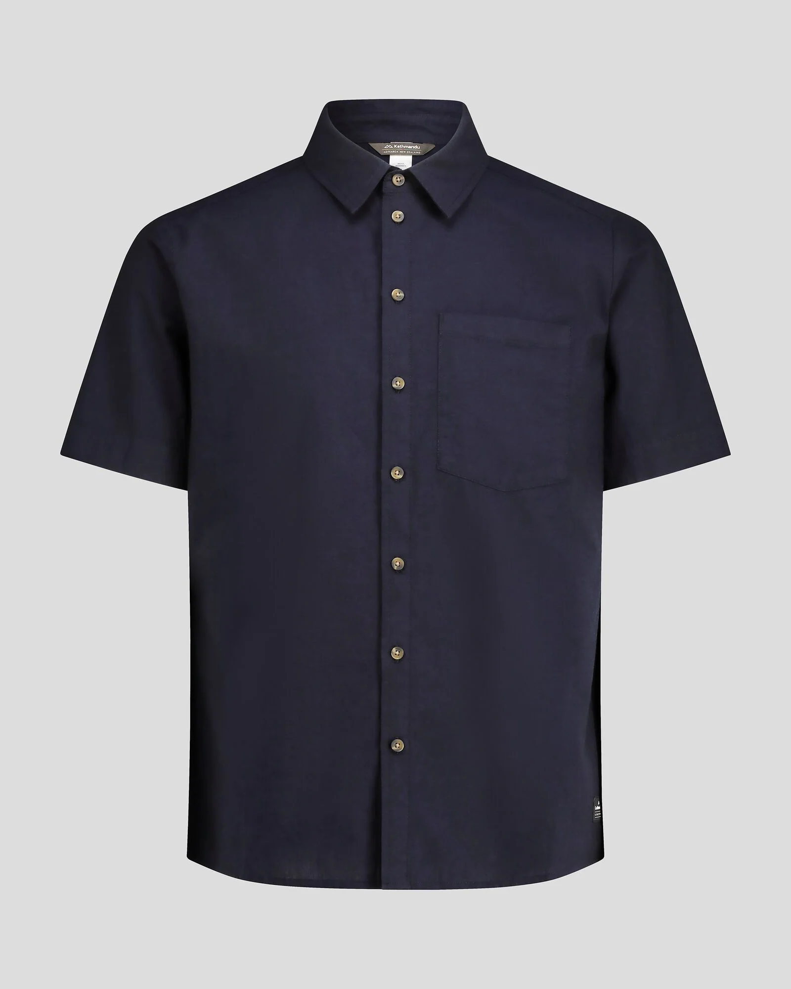 Men's Flaxton LT Short Sleeve Shirt - Pure Navy - Image 5