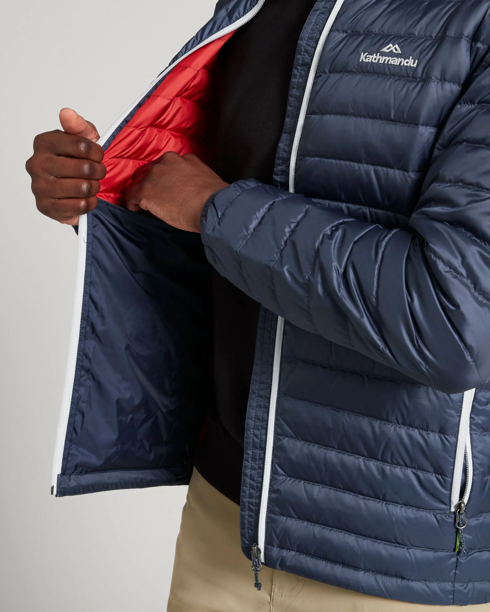 Men's Heli 600 Fill Lightweight Down Jacket - Midnight Navy - Image 7