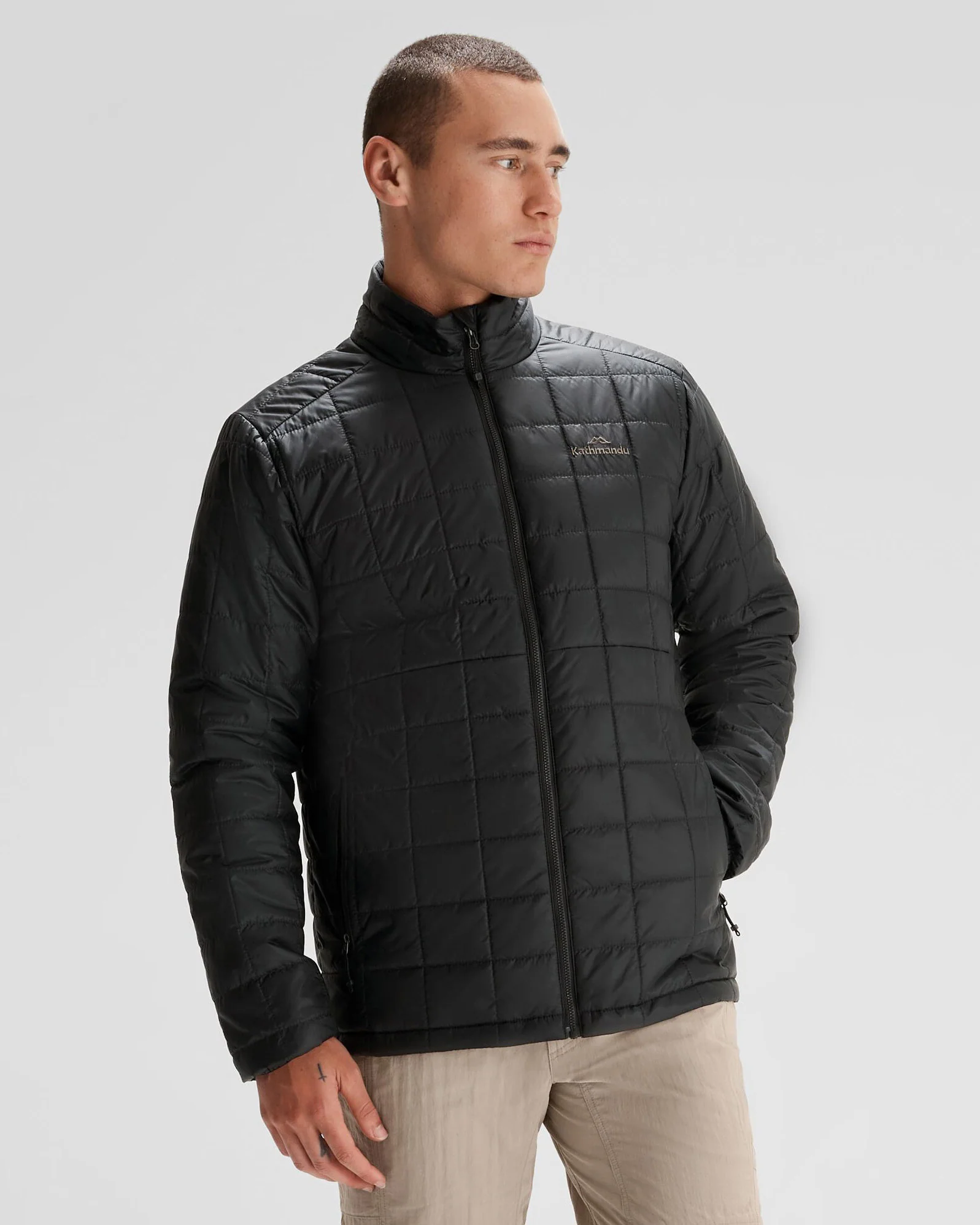 Men's Heli R Insulated Jacket - Black Stingray