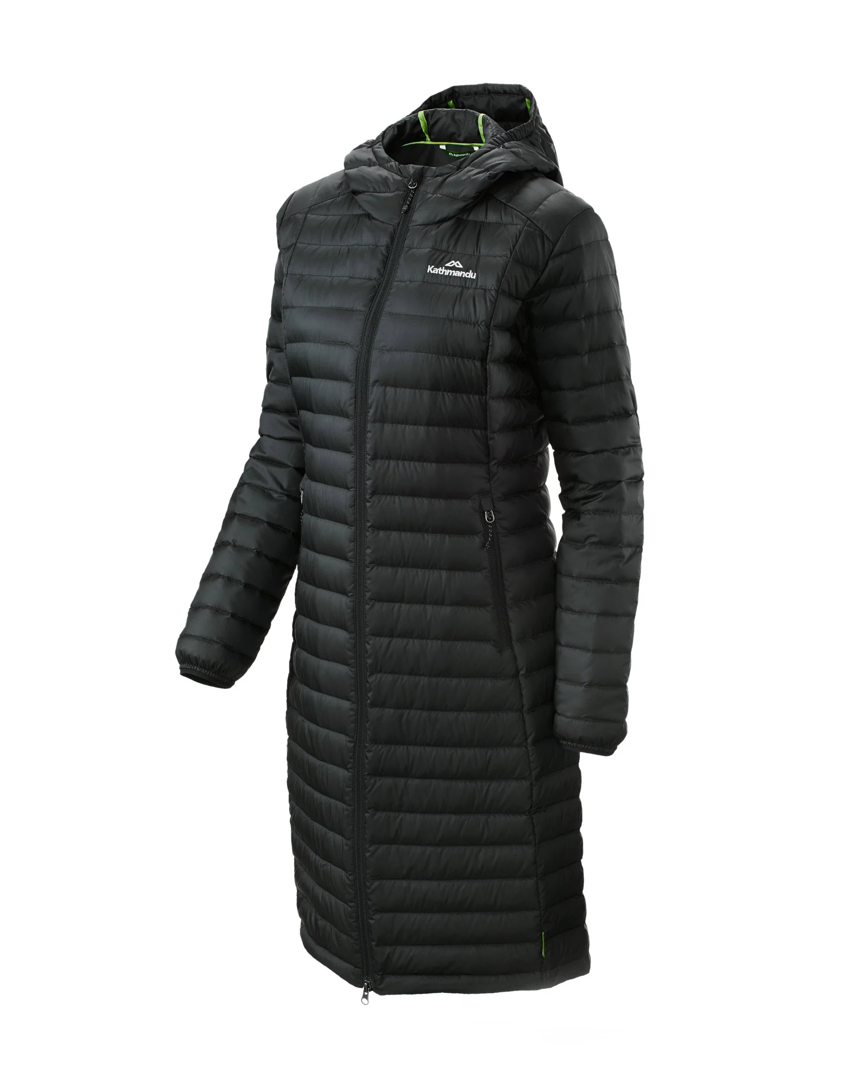 Women's Heli Down Parka Jacket- Black - Image 10