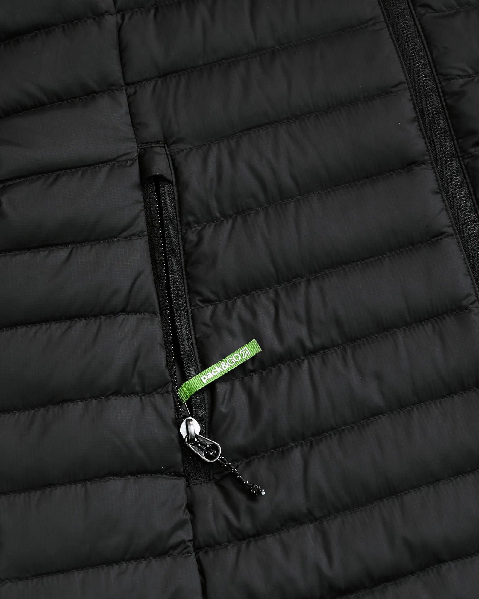 Women's Heli Down Parka Jacket- Black - Image 8