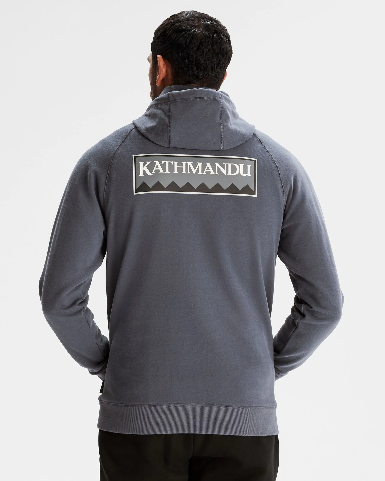 Men's Heritage Logo LT BB Hoodie - Mid Navy - Image 3