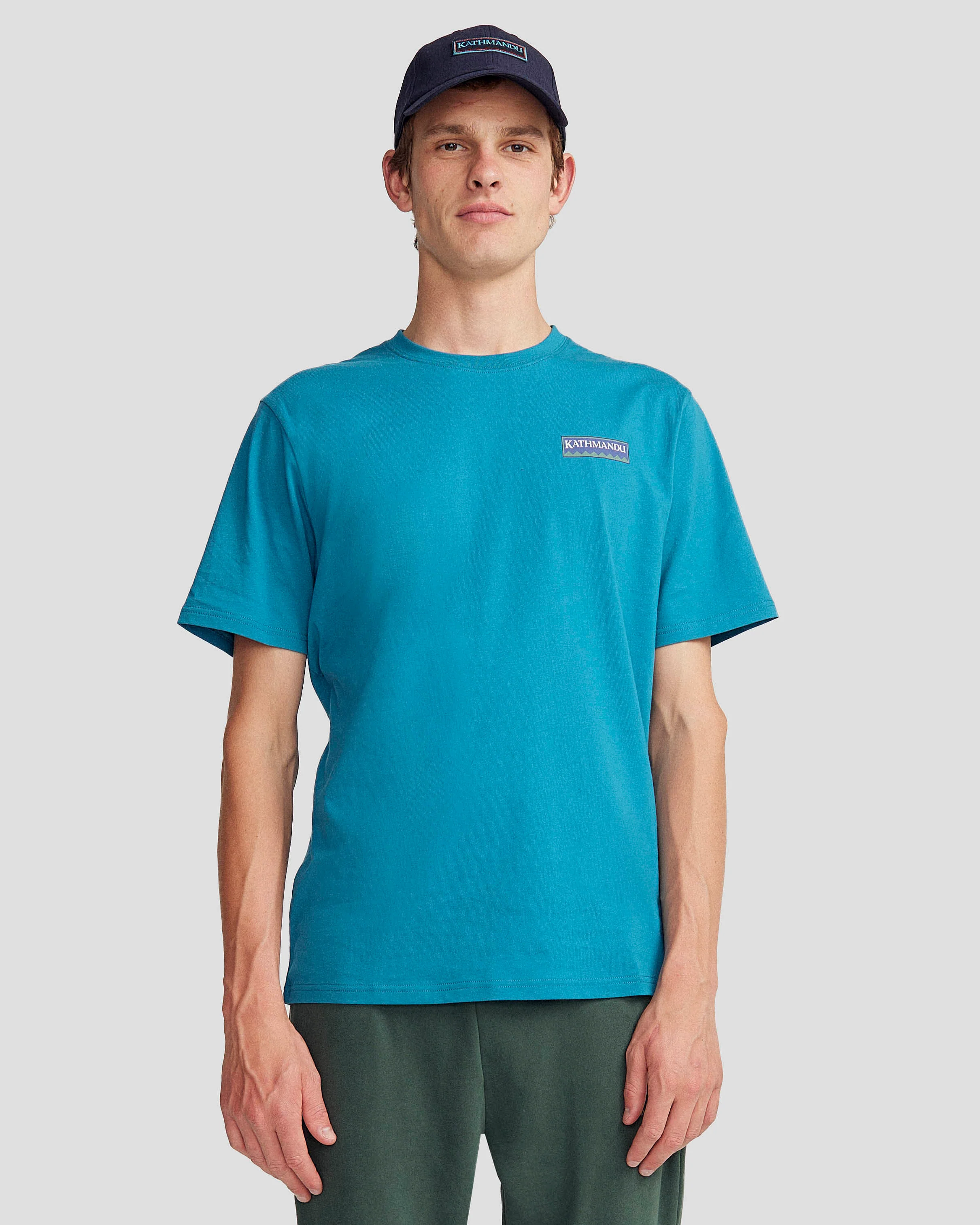 Men's Heritage Organic Cotton T-shirt - Dark Eddy