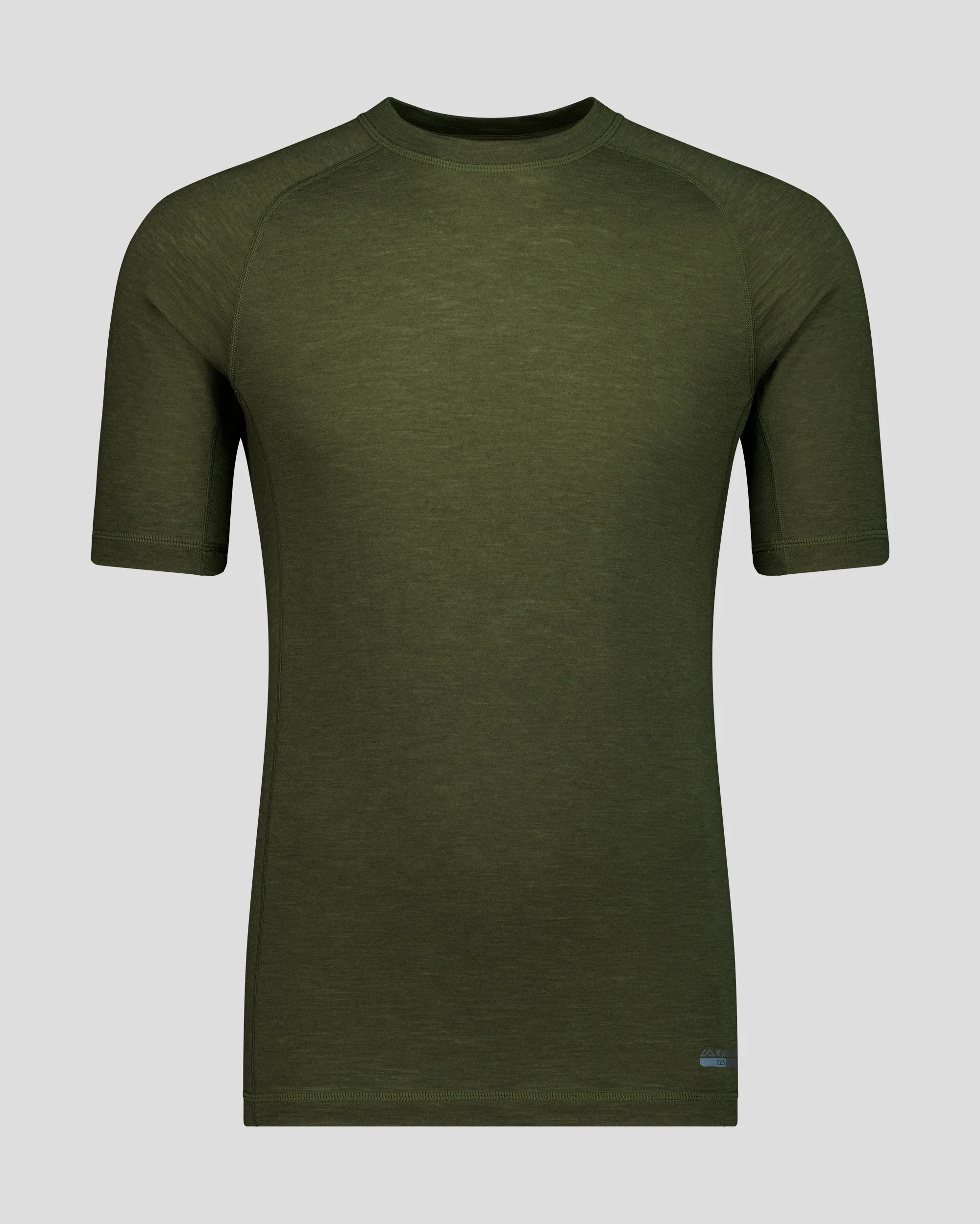 Men's K-Merino 125 Baselayer T-Shirt- Light Moss - Image 4