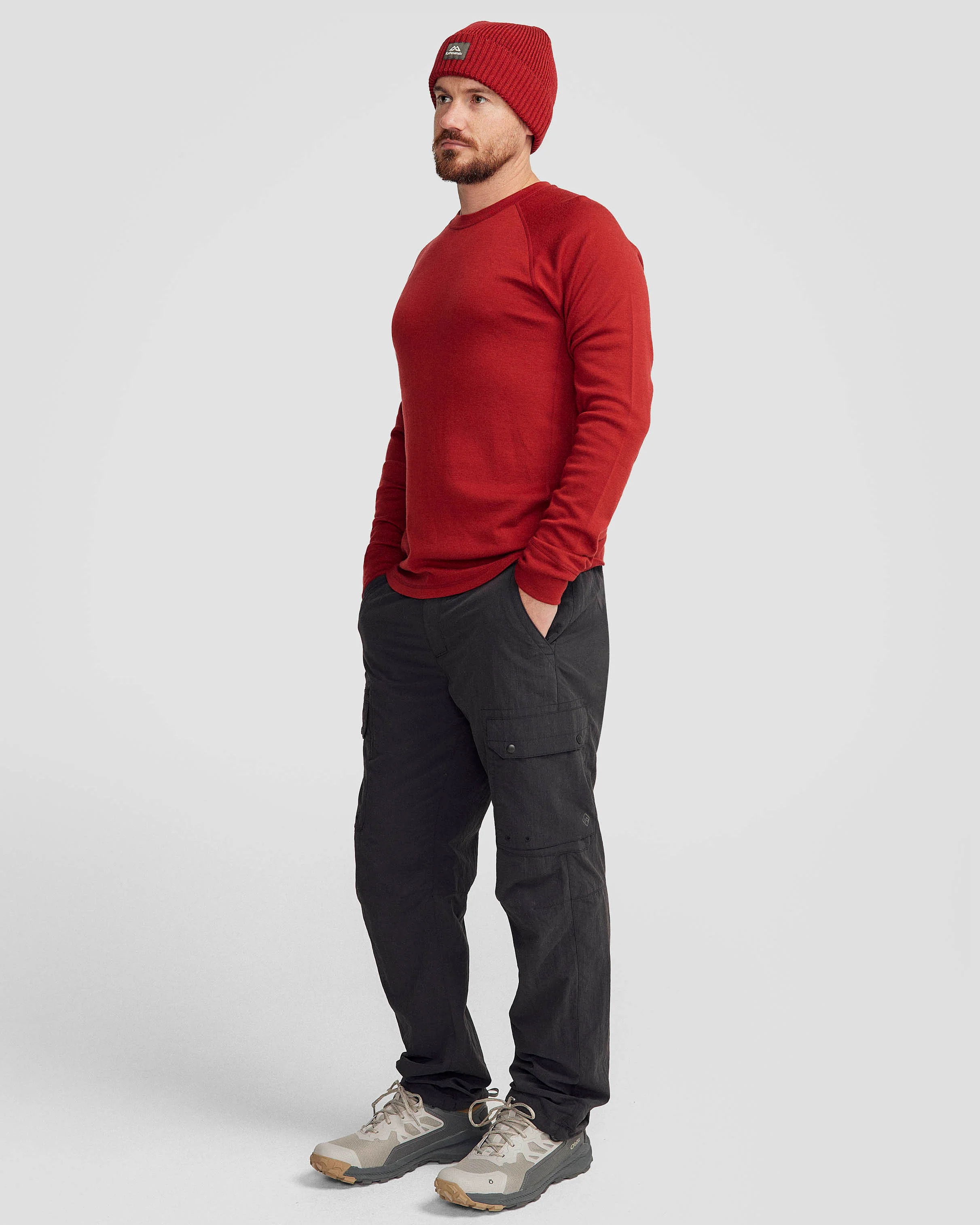 Men's K-Merino 250 Long Sleeve Top - Pinot - Image 2