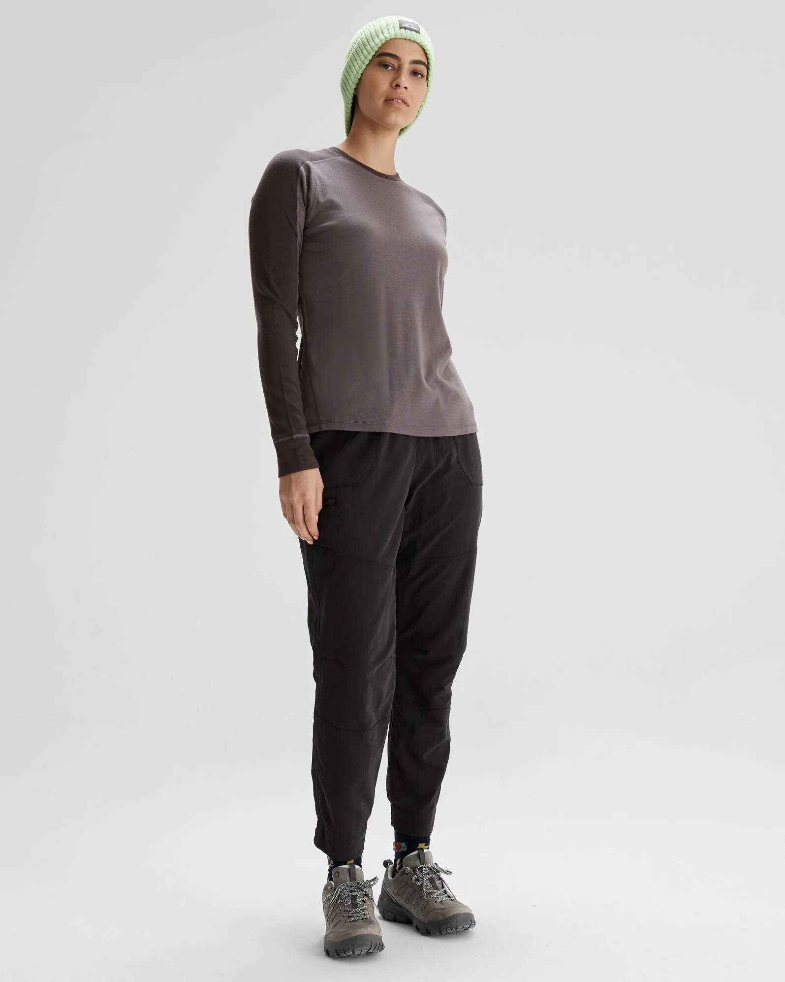 Women's K-Merino 250 Long Sleeve Top - Light Quartz/Dark Quartz - Image 2