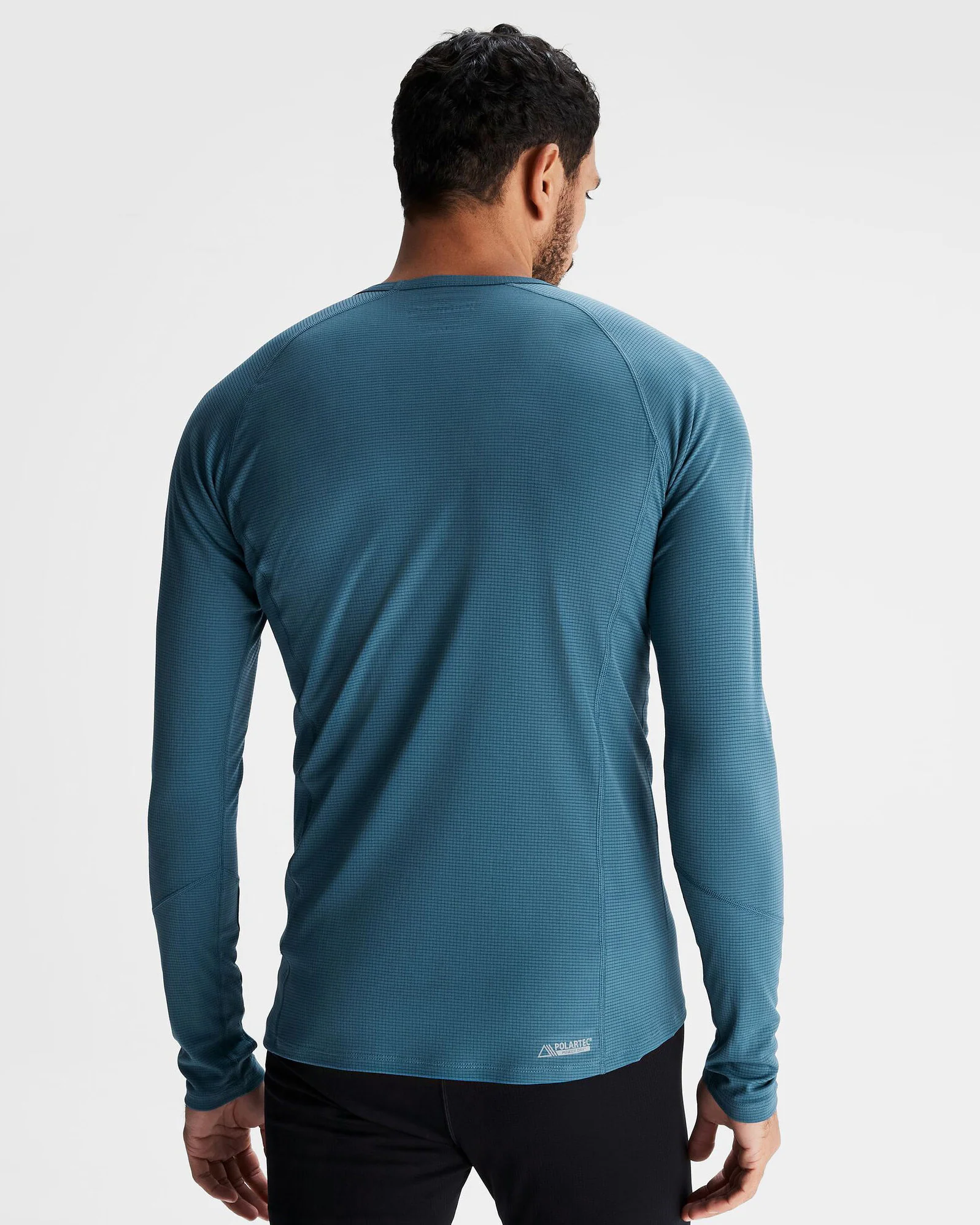 Men's KMDAction Baselayer Top - Steel Blue - Image 3