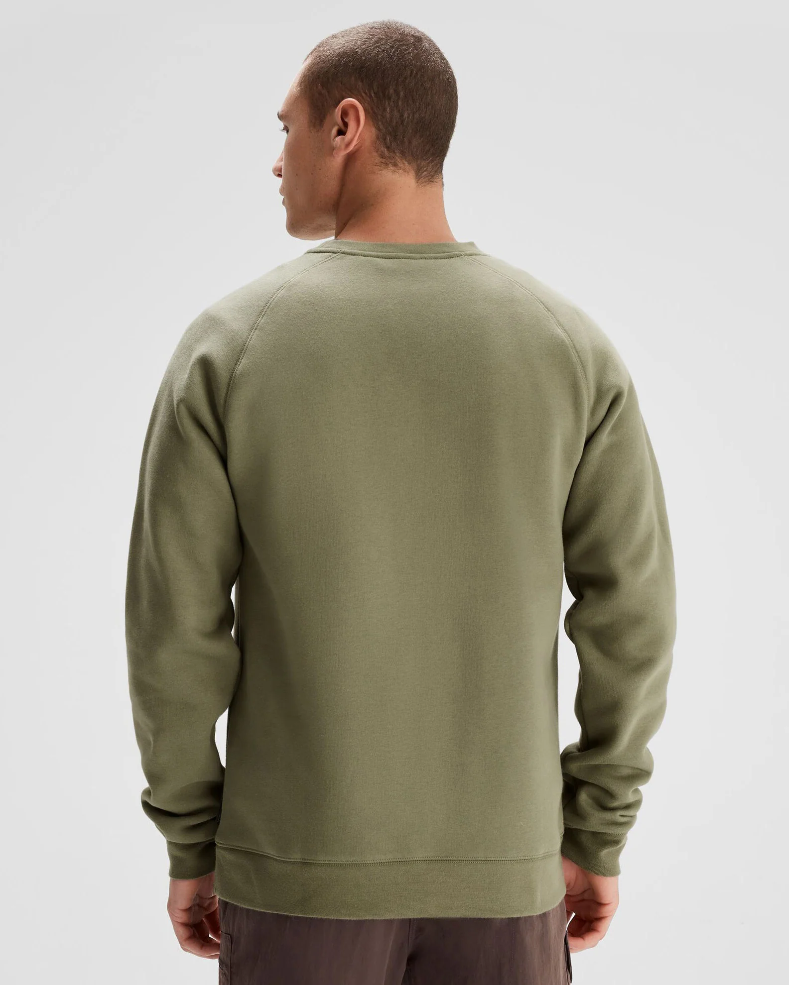 Men's Kathmandu Logo Crew Sweater - Beech - Image 3