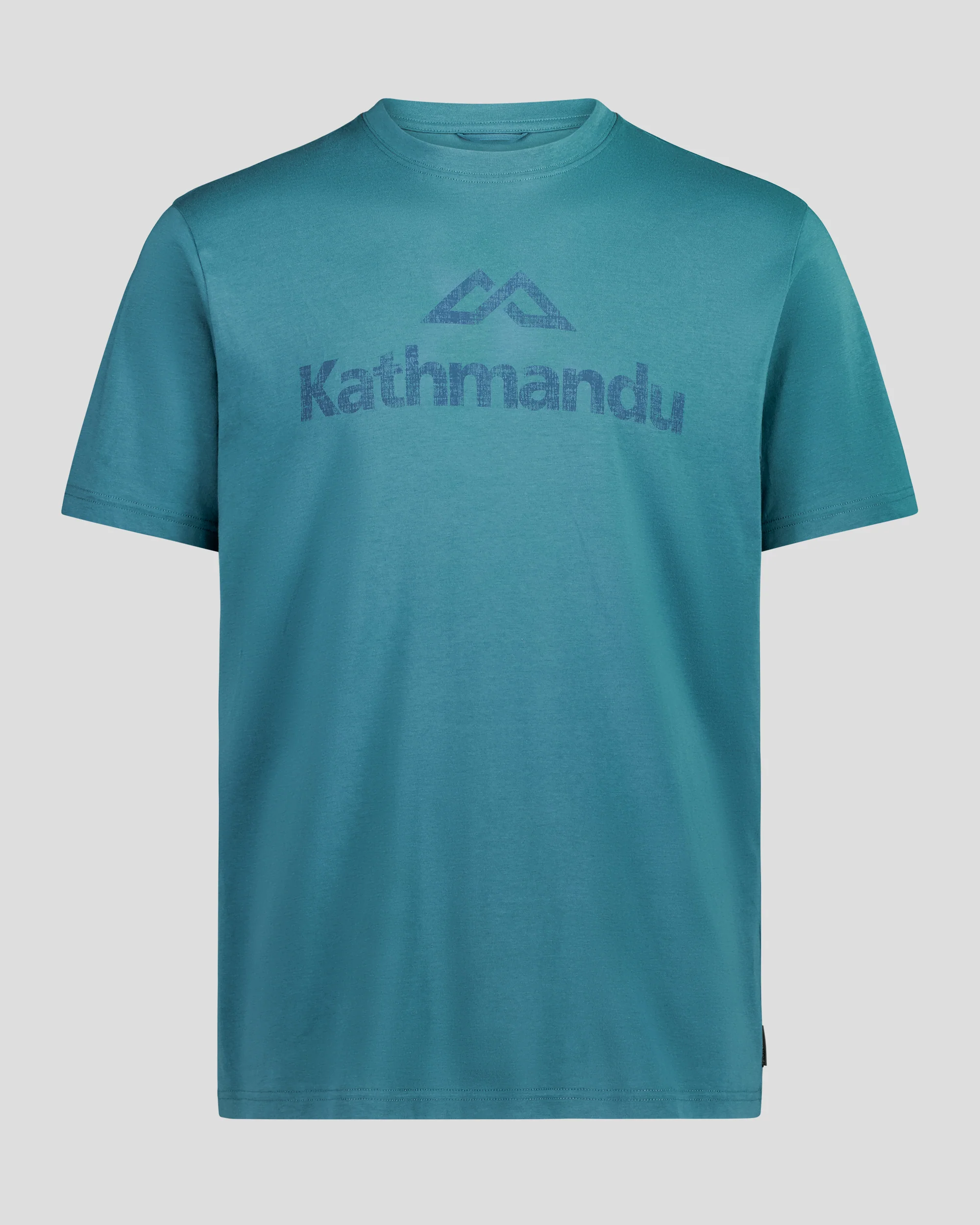 Men's Logo Organic Cotton T-Shirt - Ocean - Image 5