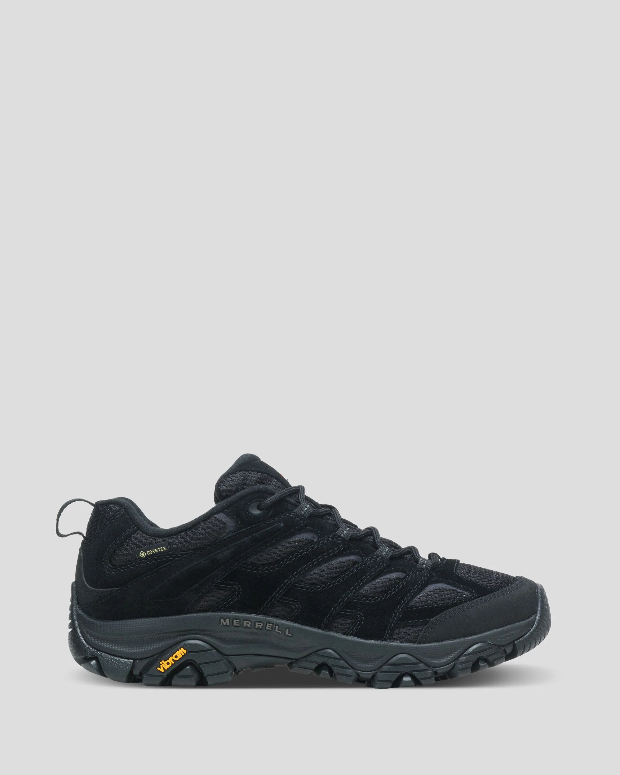 Men's Merrell Moab 3 Waterproof Hiking Shoe - Black/Black