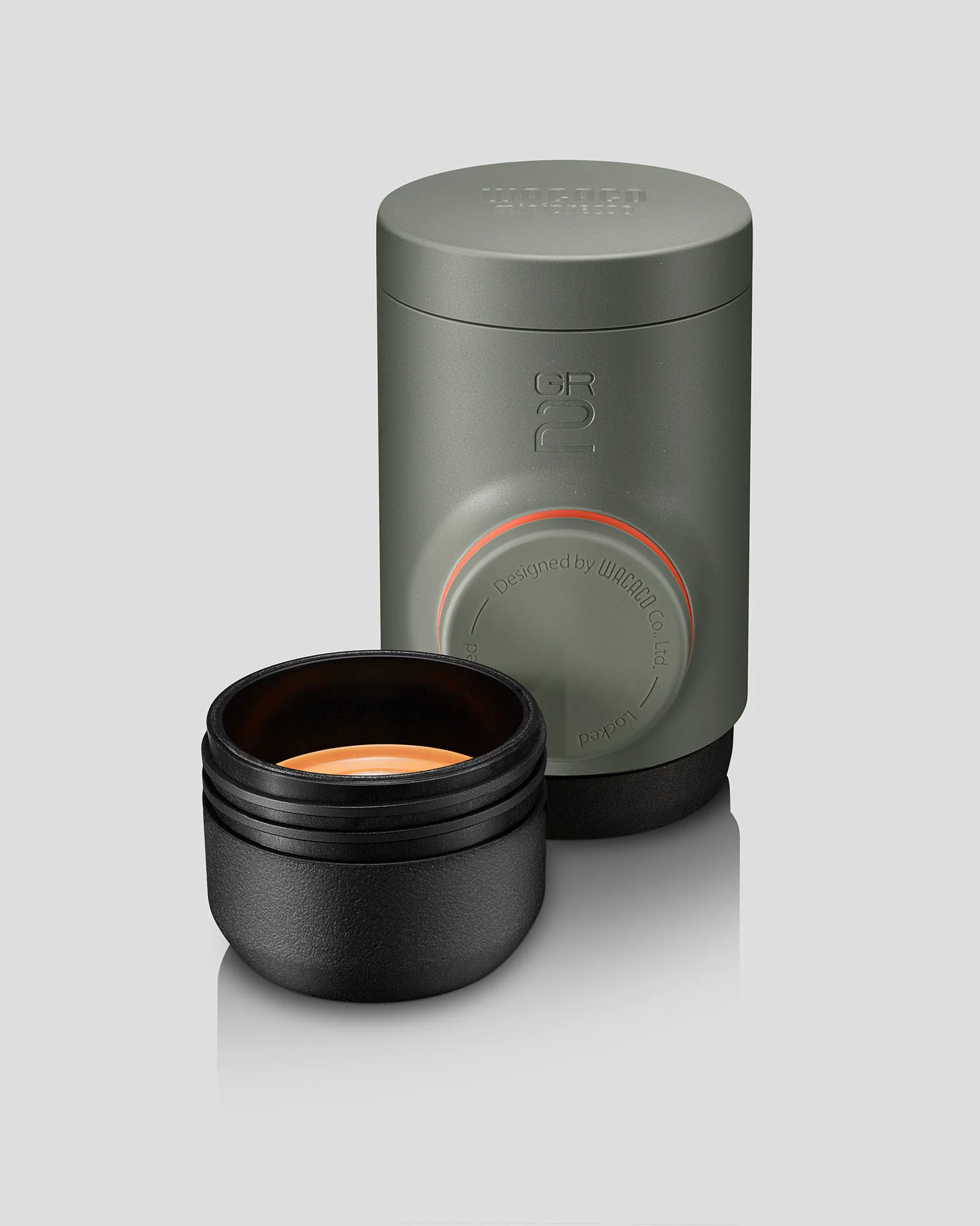 Minipresso GR2 Portable Espresso Machine - Gray Olive - Image 4