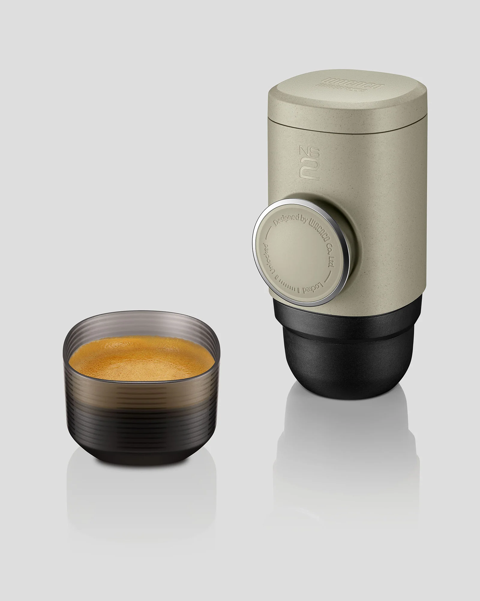 Minipresso NS2 Portable Capsule (Nespresso) Espresso Machine - Stone Beige - Image 3