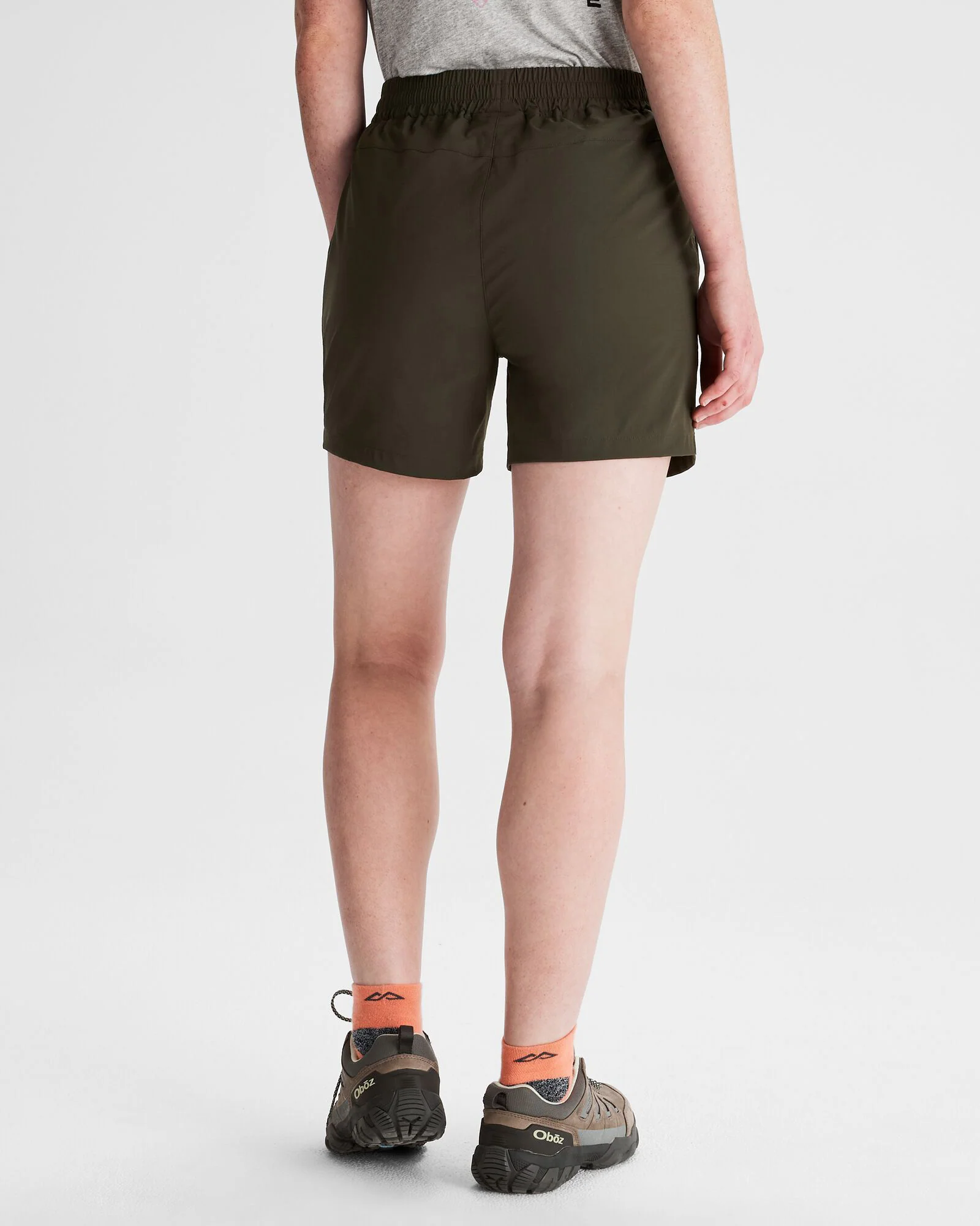Women's Miro 5"  Shorts - Dark Moss - Image 4