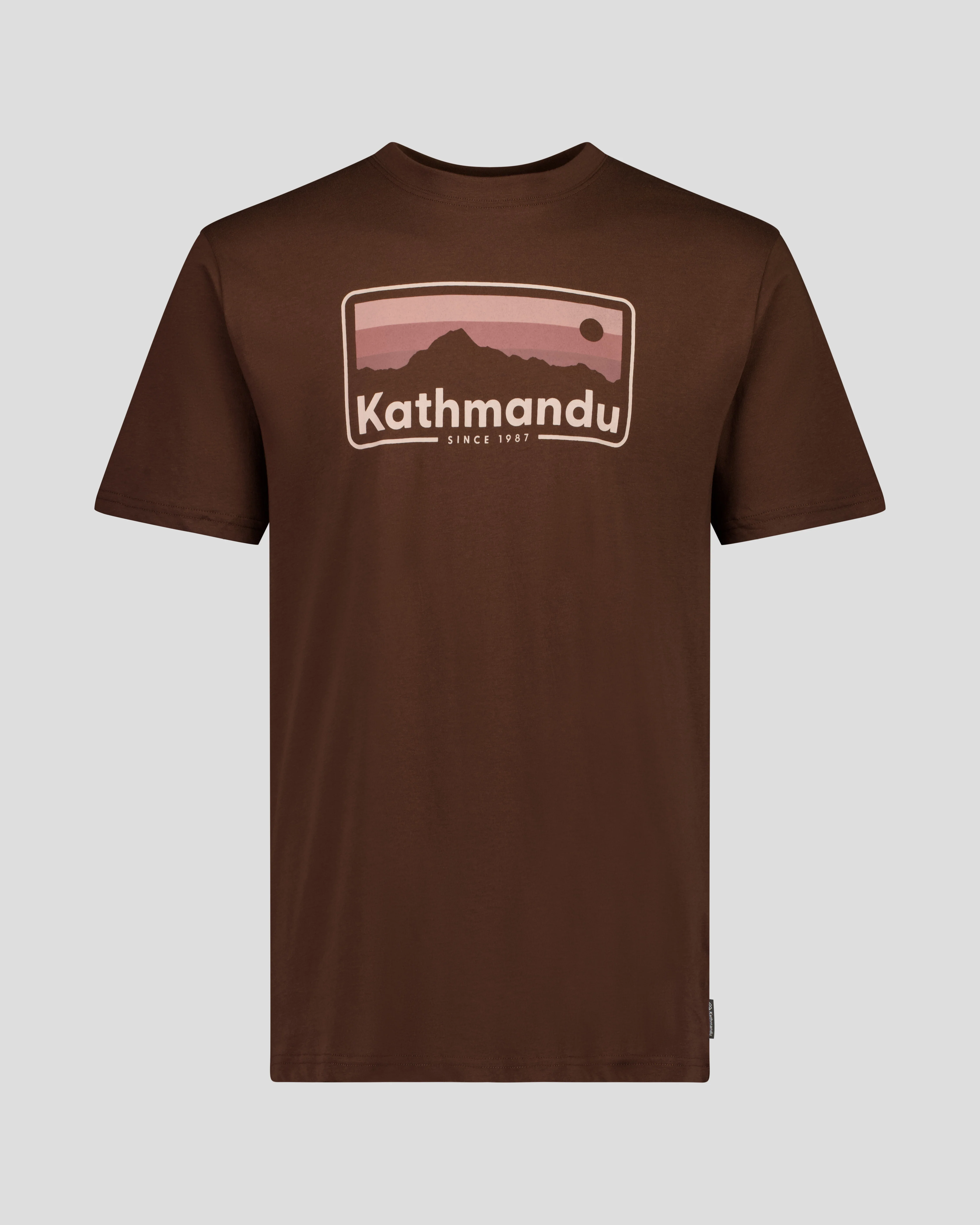 Men's 70's Logo Organic Cotton T-Shirt - Cocoa - Image 5