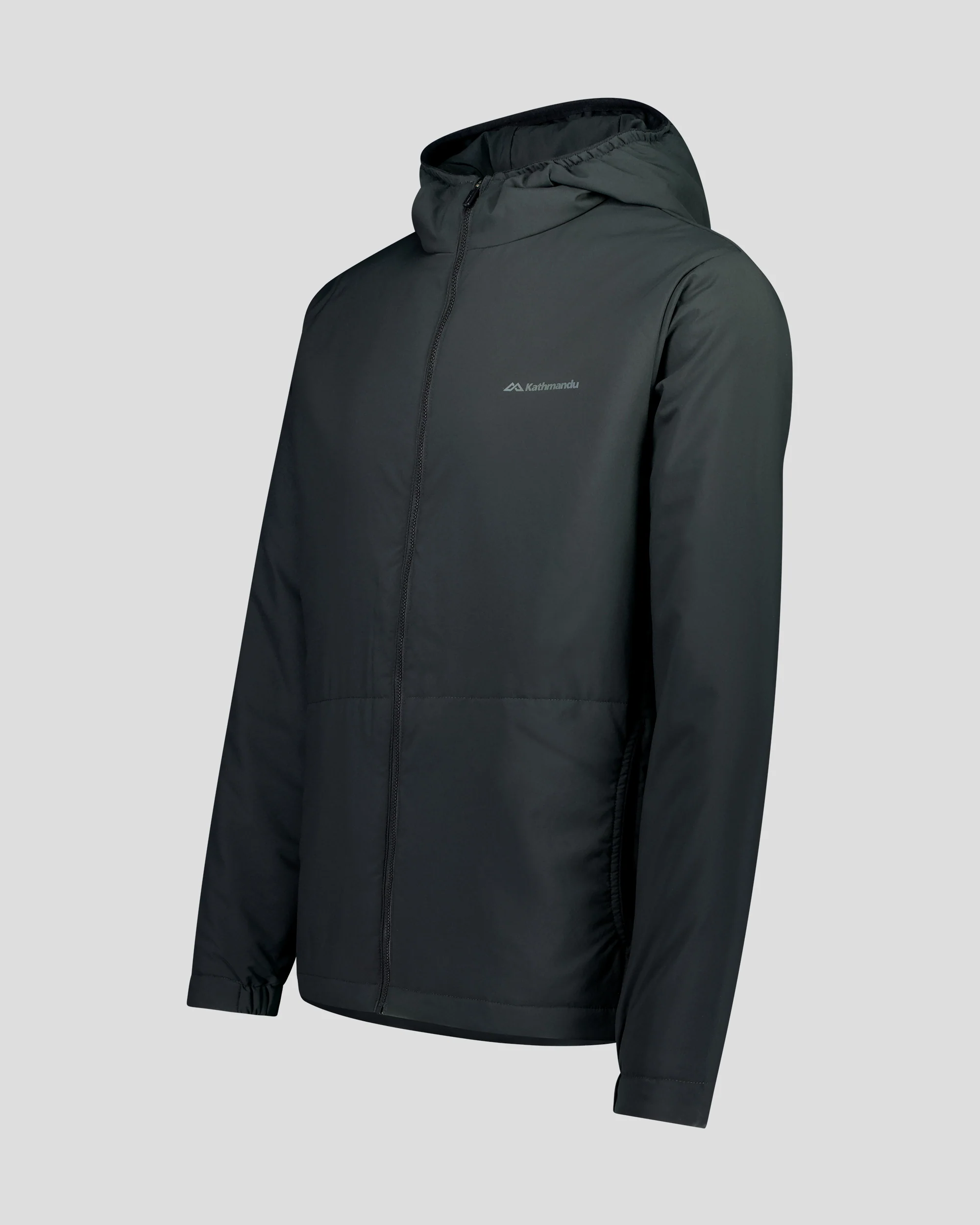 Men's Anytime LT Insulated Hooded Jacket - Black Stingray - Image 6