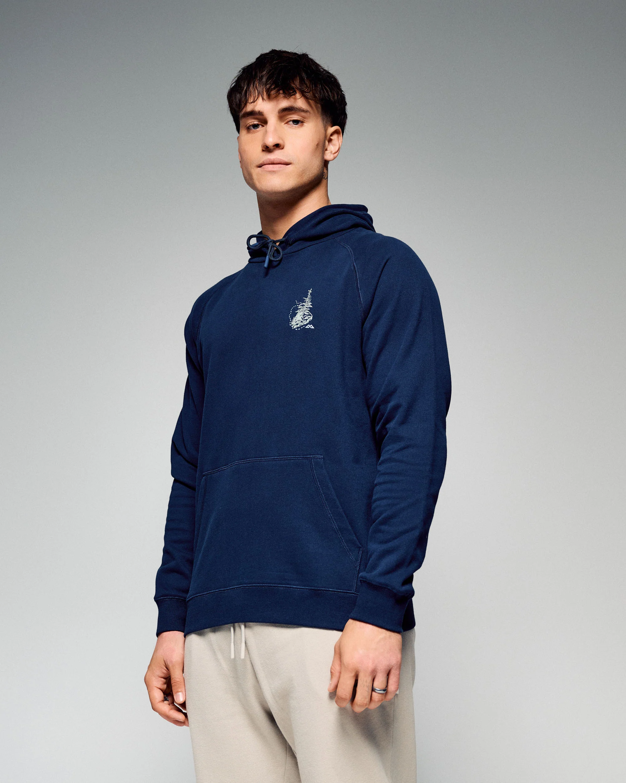 Men's On The Trail Hoodie - Classic Navy