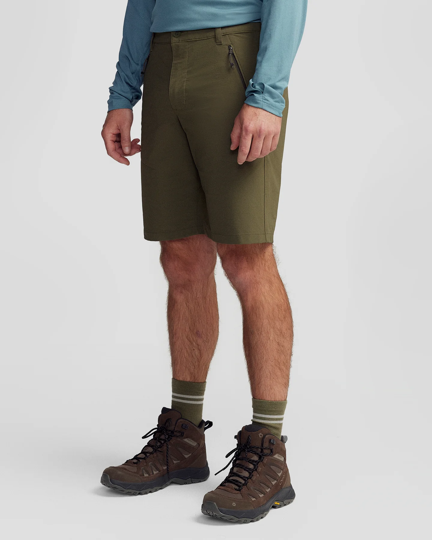 Men’s Ridge 10” Shorts - Light Moss - Image 3
