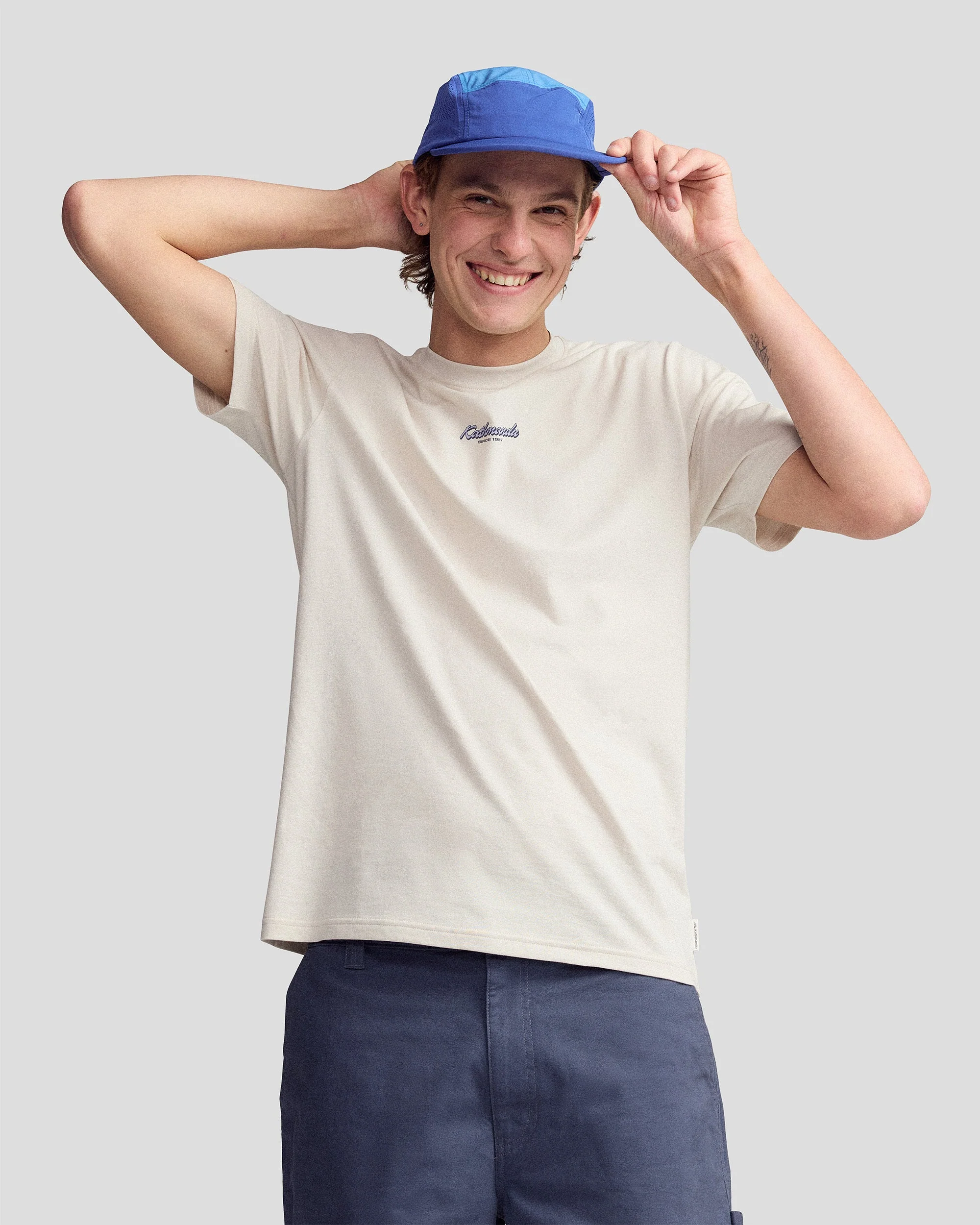 Men’s River Organic Cotton T-shirt  -  Shroom